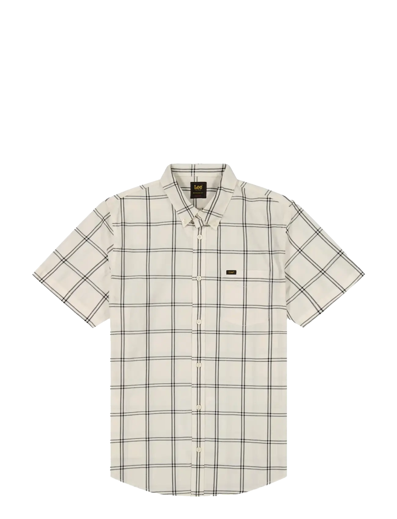 Lee Jeans SS LEE BUTTON DOWN - Skjorter - ECRU / cream