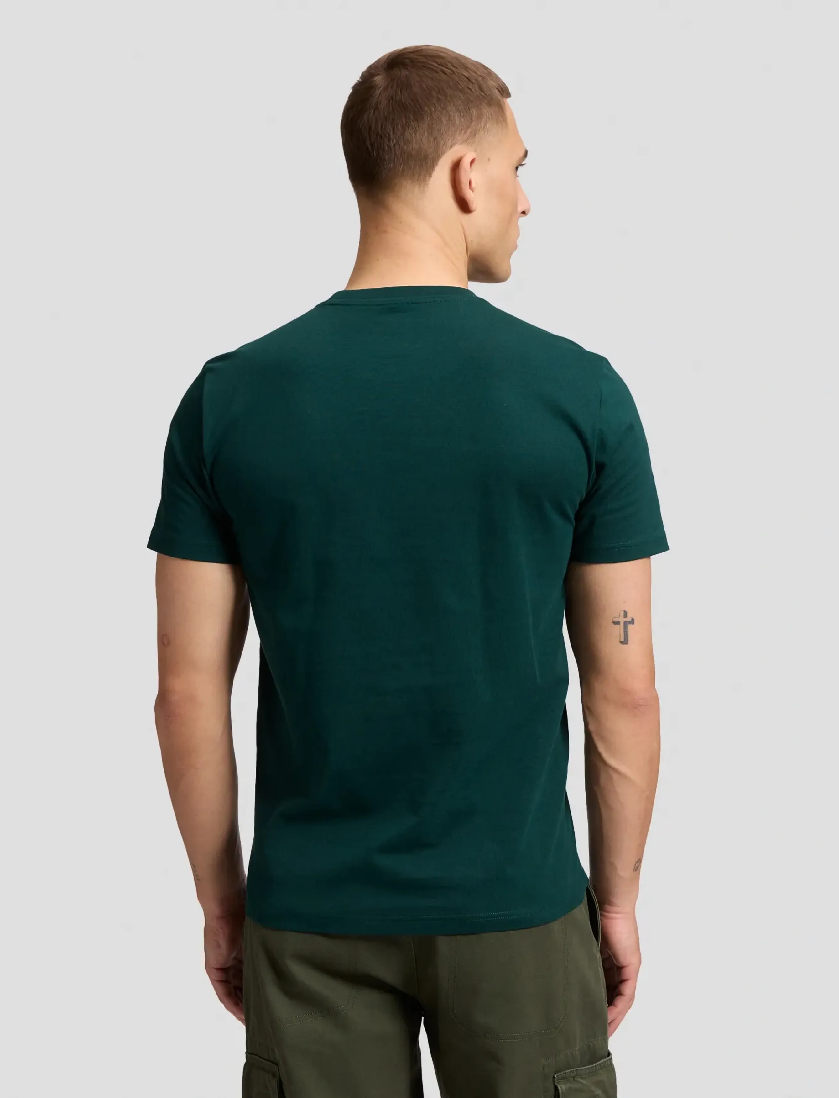 Lee Jeans - SMALL LOGO TEE - t-shirts - jade forest - 2