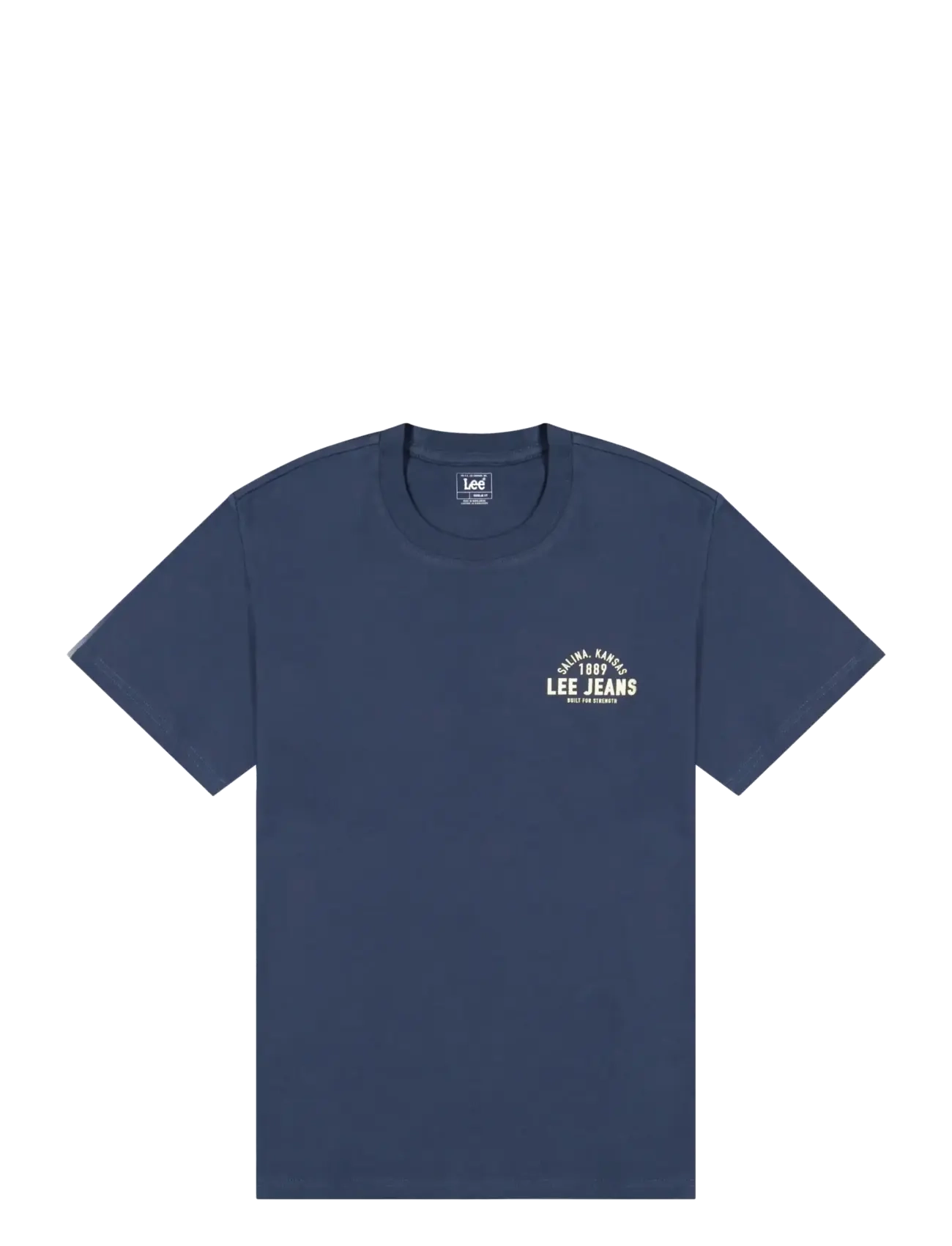 Lee Jeans SMALL LOGO TEE - T-shirts - RIVET NAVY / navy