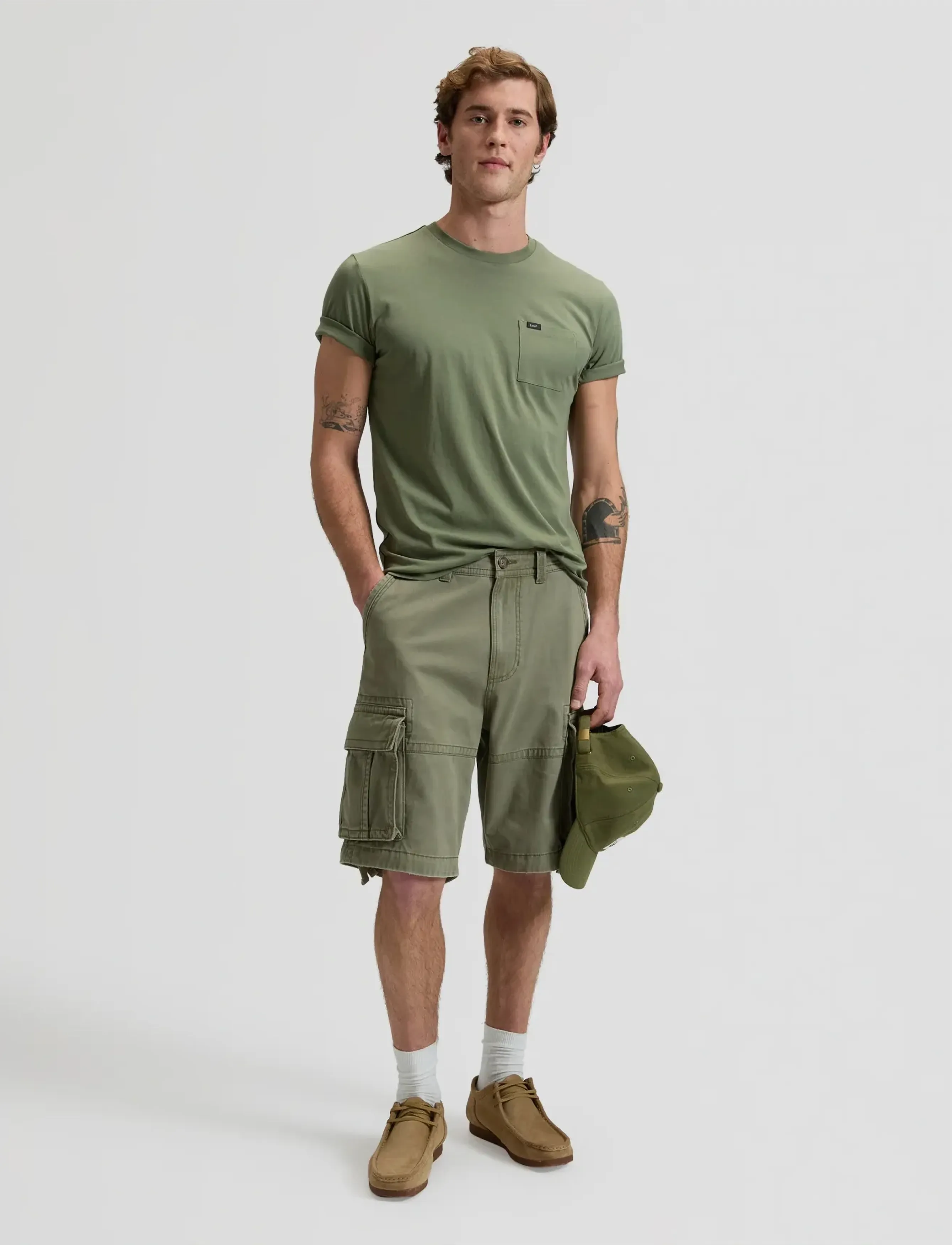 Lee Jeans - SIERRA SHORT - mehed - mercantile green - 3