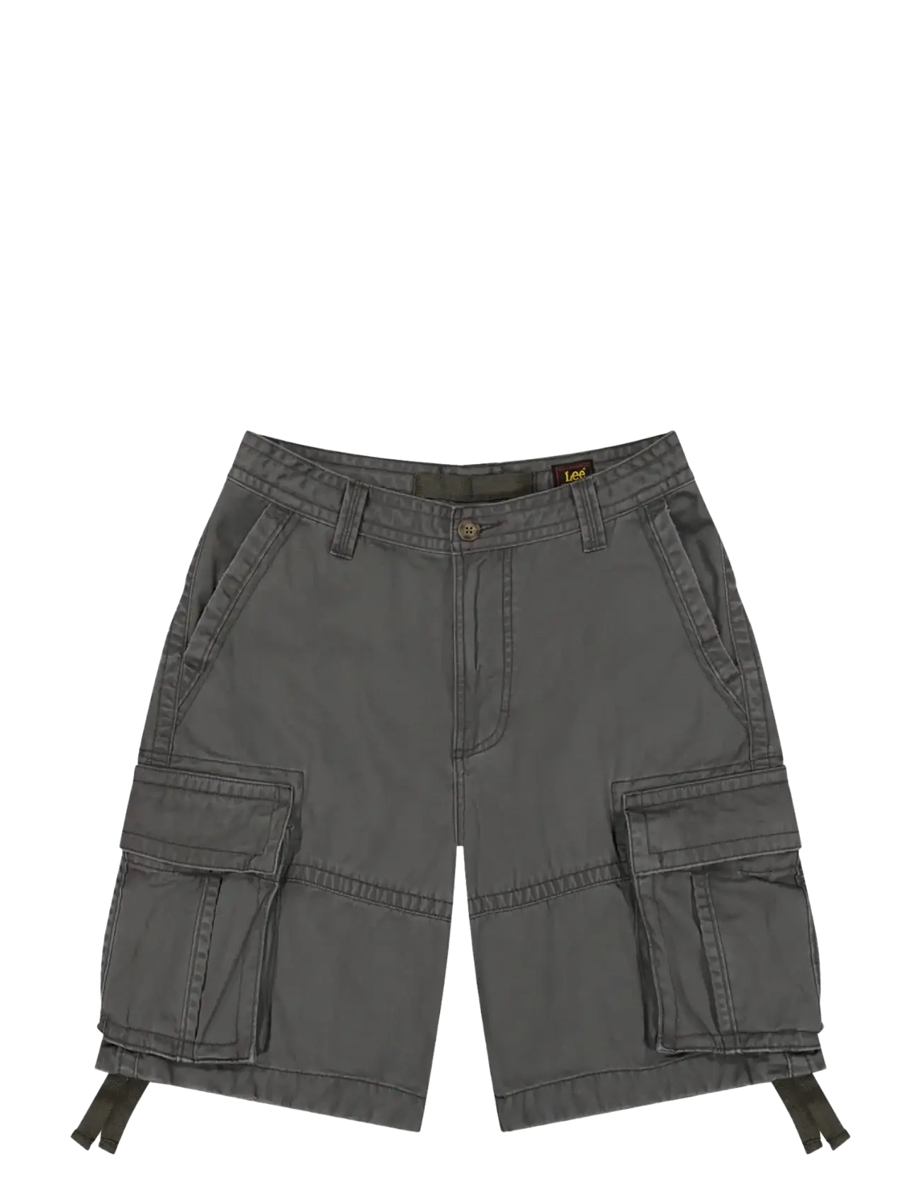 Lee Jeans SIERRA SHORT - Lee Jeans - STATIC GREY / khaki/green