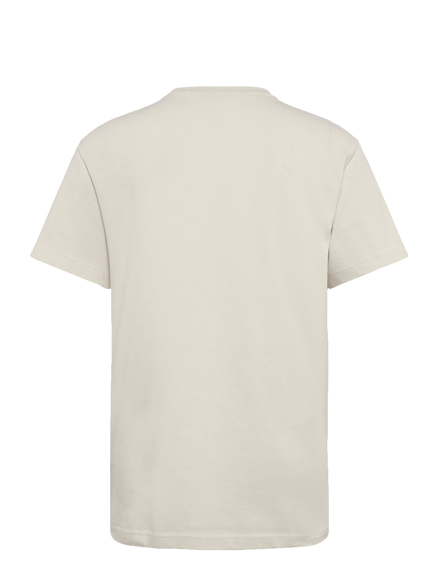 Lee Jeans - SS SMALL LOGO TEE - kortärmade t-shirts - ecru - 2