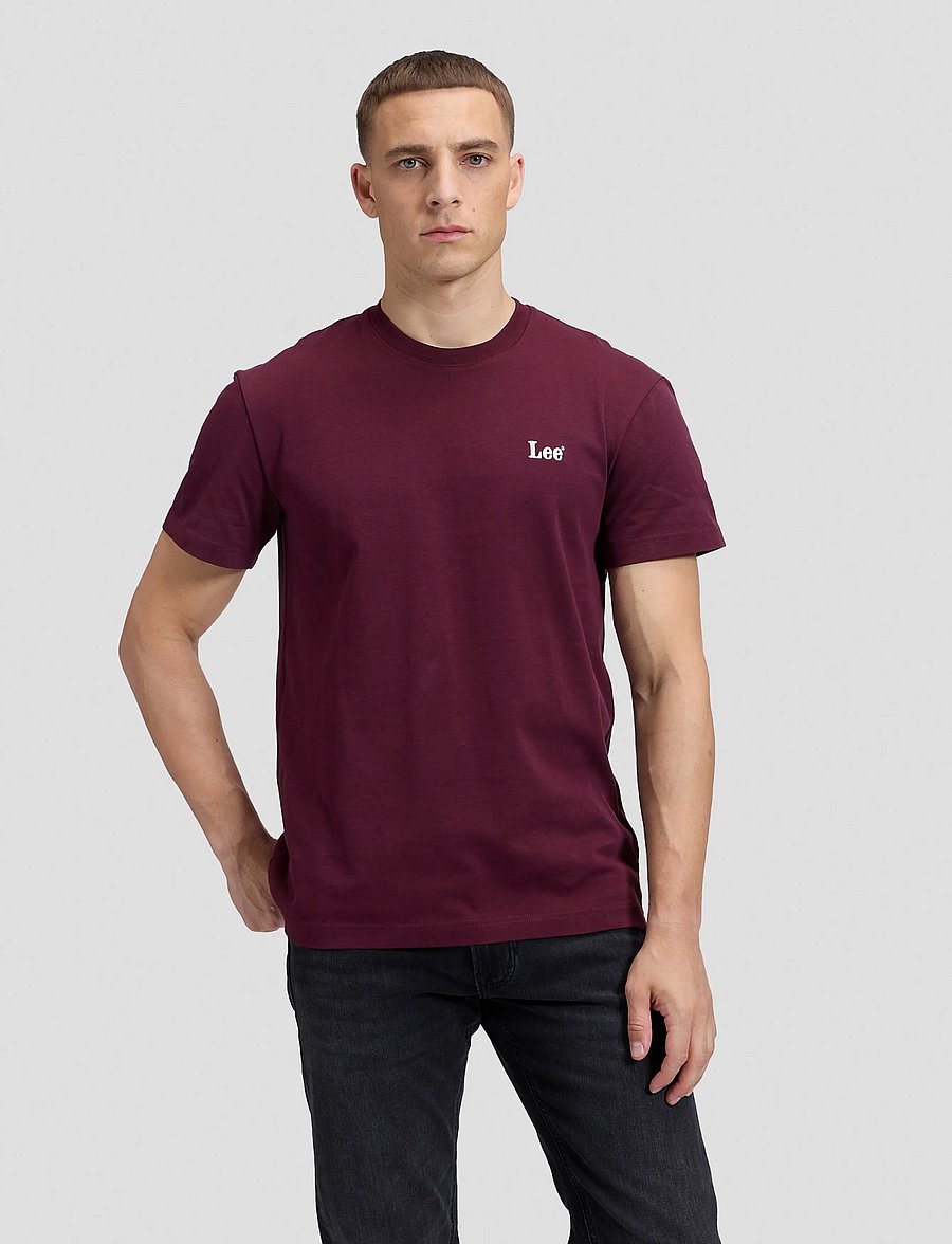 Lee Jeans - SS SMALL LOGO TEE - kortærmede t-shirts - fig - 0