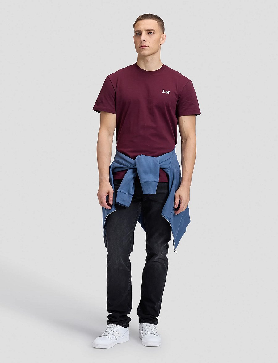 Lee Jeans - SS SMALL LOGO TEE - kortærmede t-shirts - fig - 4