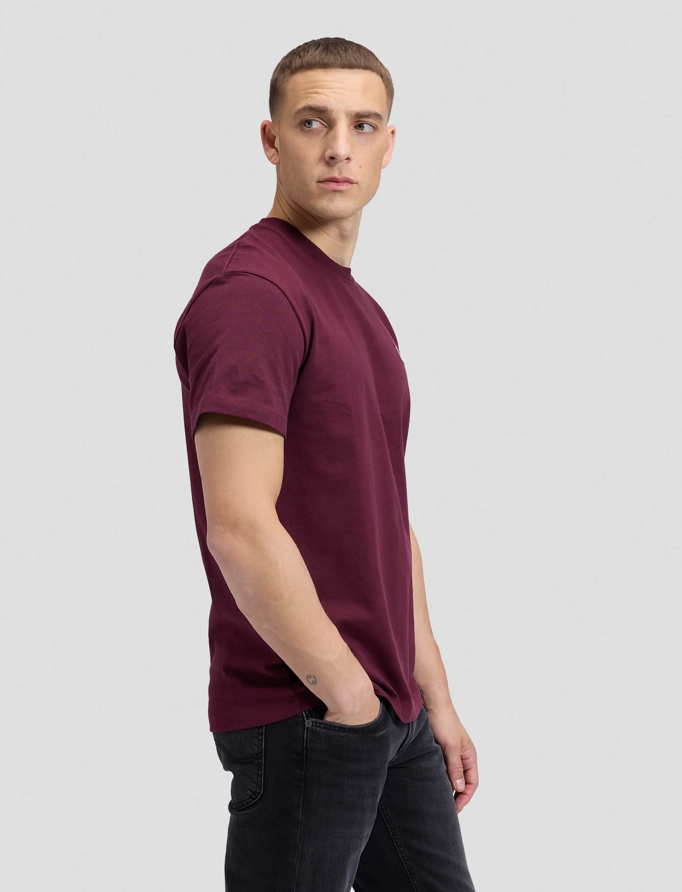 Lee Jeans - SS SMALL LOGO TEE - efterårstøj - fig - 5