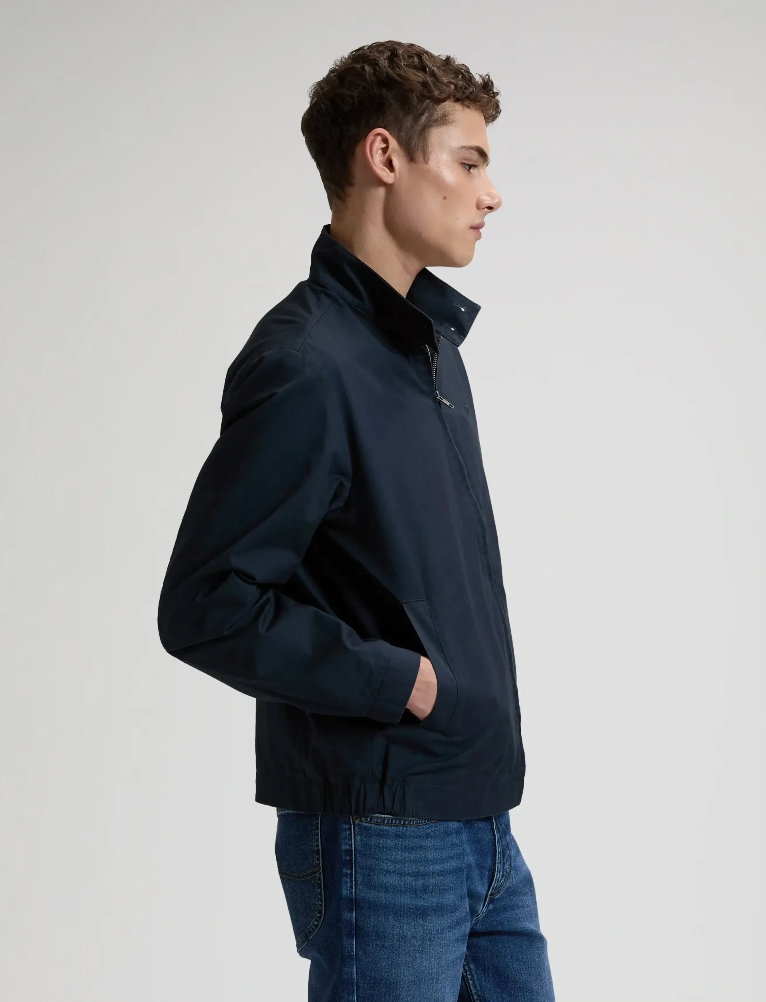 Lee Jeans - HARRINGTON CLASSIC JACKET - vårjakker - rebel navy - 4