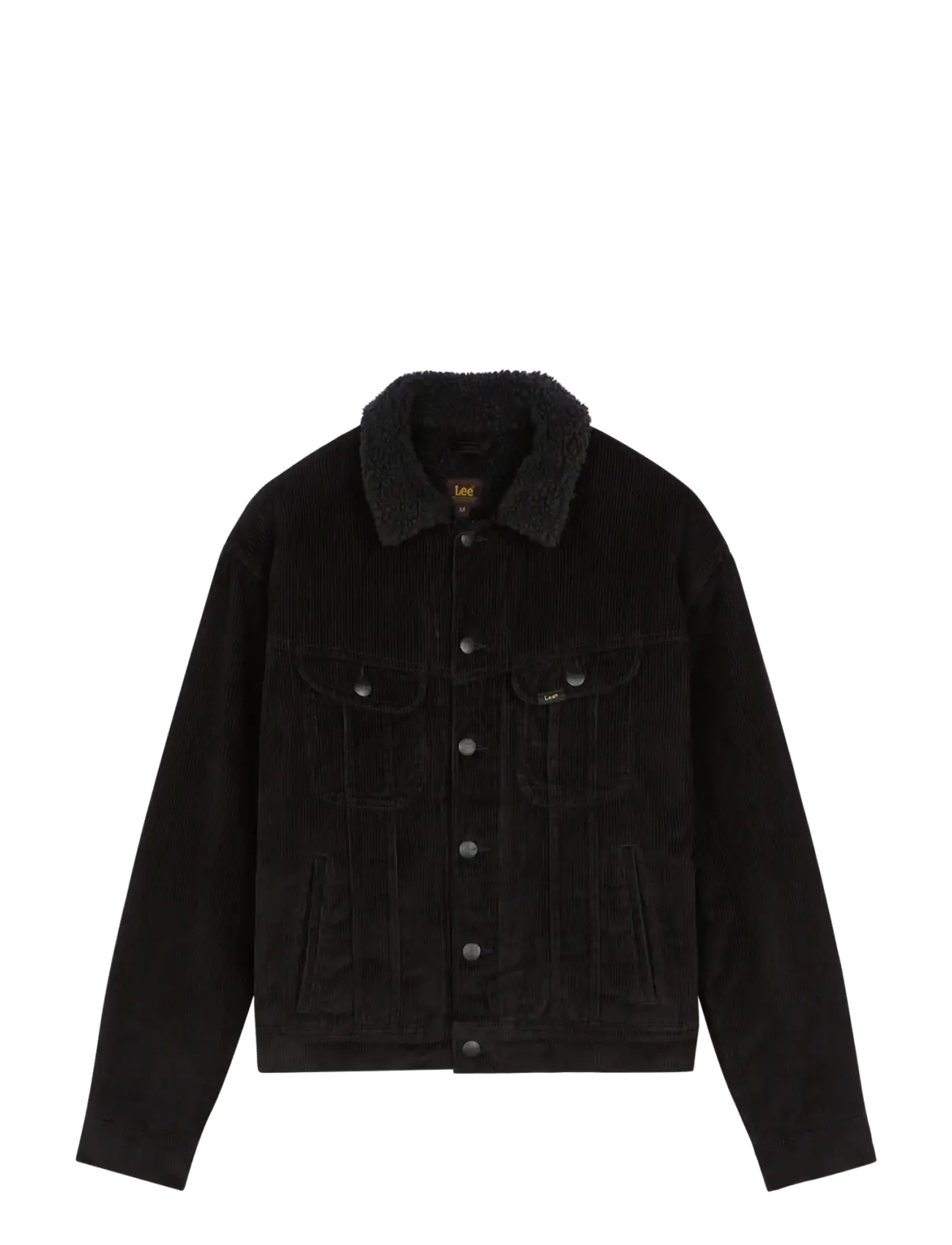 Lee Jeans - RELAXED SHERPA JACKET - daunenjacken - black - 1