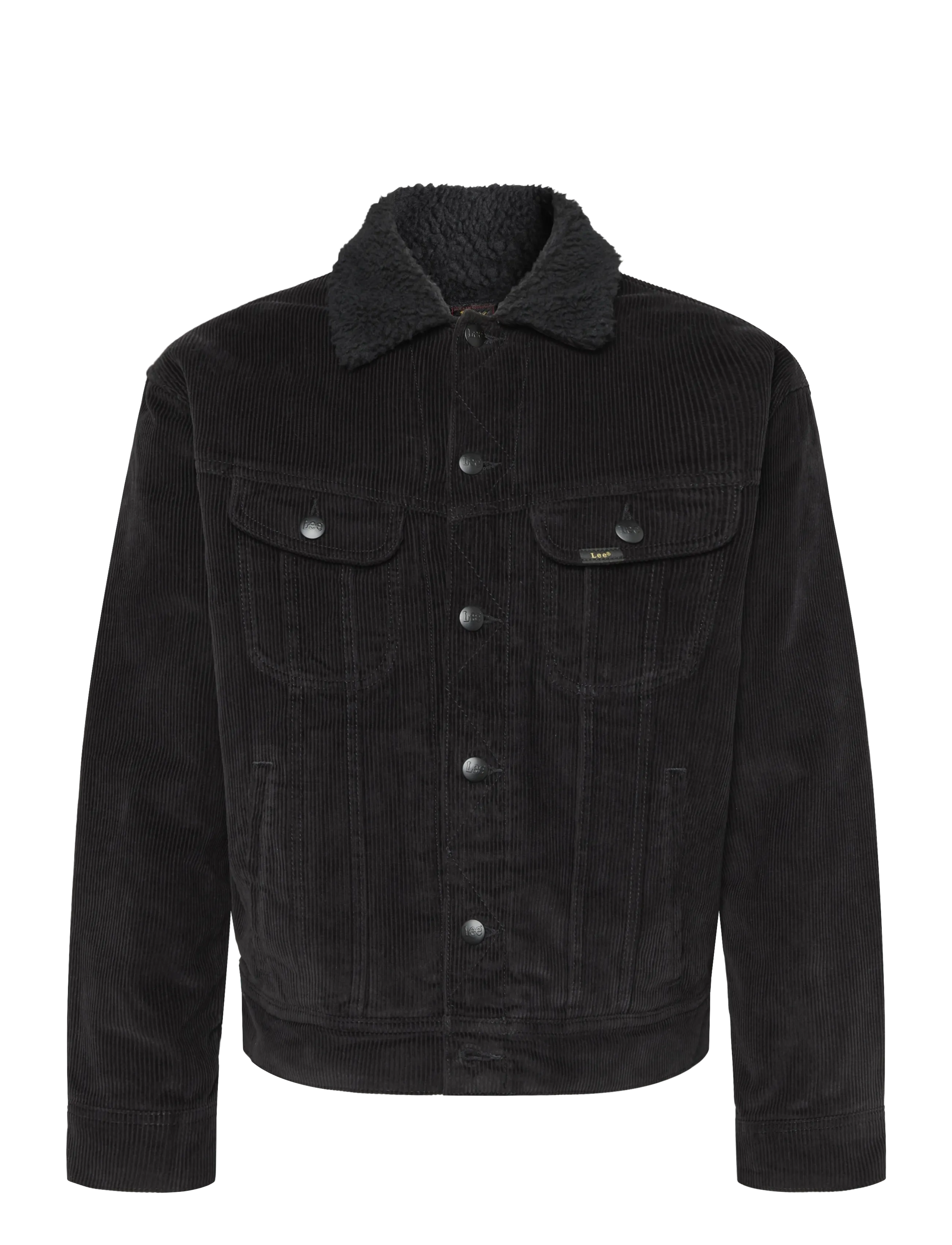Lee Jeans - RELAXED SHERPA JACKET - winter jackets - black - 1