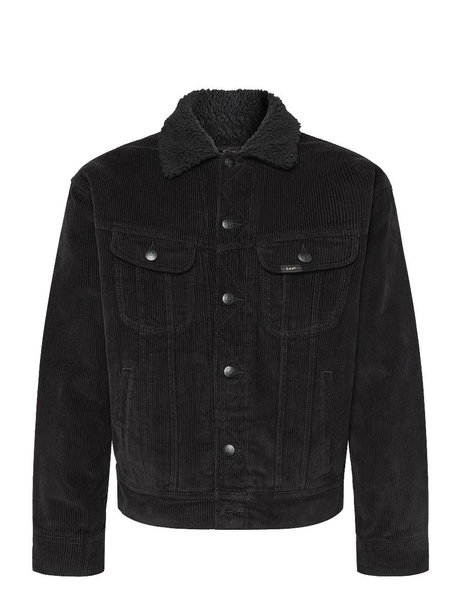 Lee Jeans - RELAXED SHERPA JACKET - winter jackets - black - 1