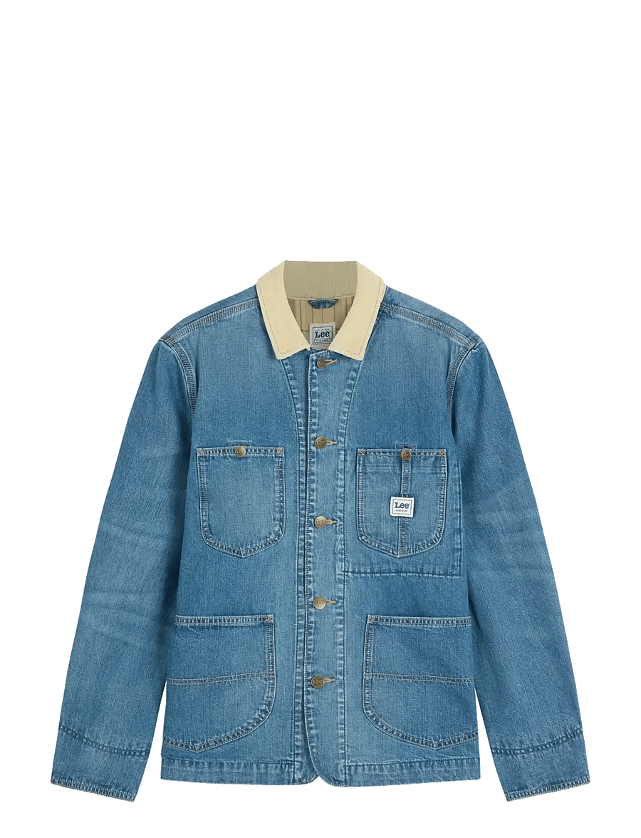 Lee Jeans - 91LJ CHORE JACKET - gefütterte denimjacken - vintage wear - 1