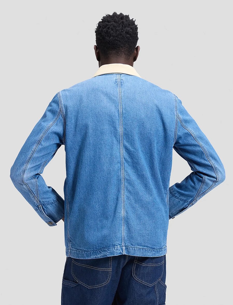 Lee Jeans - 91LJ CHORE JACKET - gefütterte denimjacken - vintage wear - 3