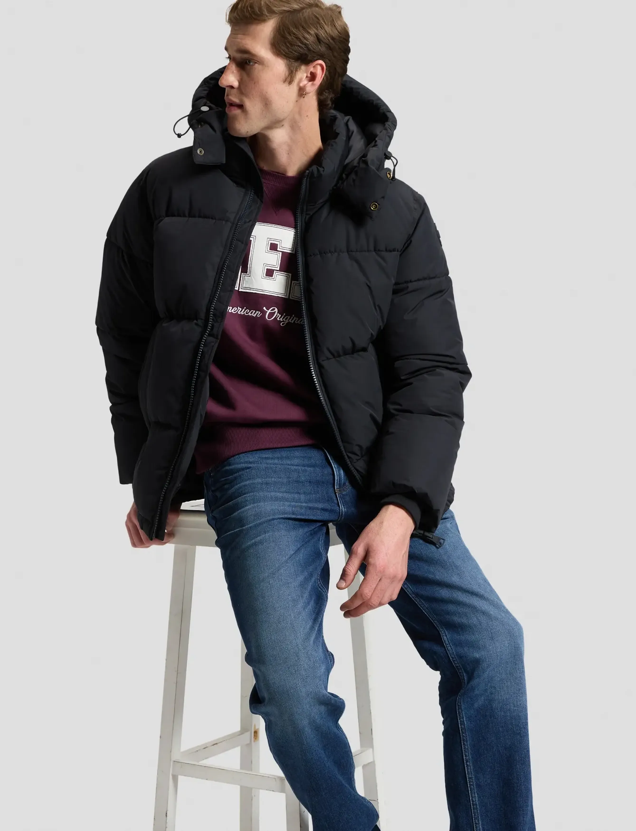 Lee Jeans LEE PUFFER - Jakker - BLACK / black