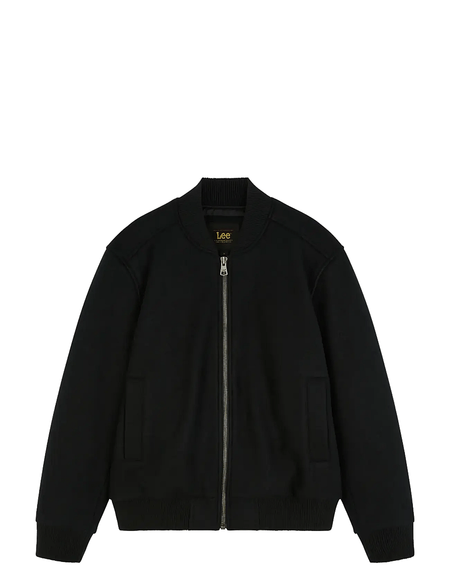Lee Jeans - WOOL BOMBER - kevadjoped - black - 1