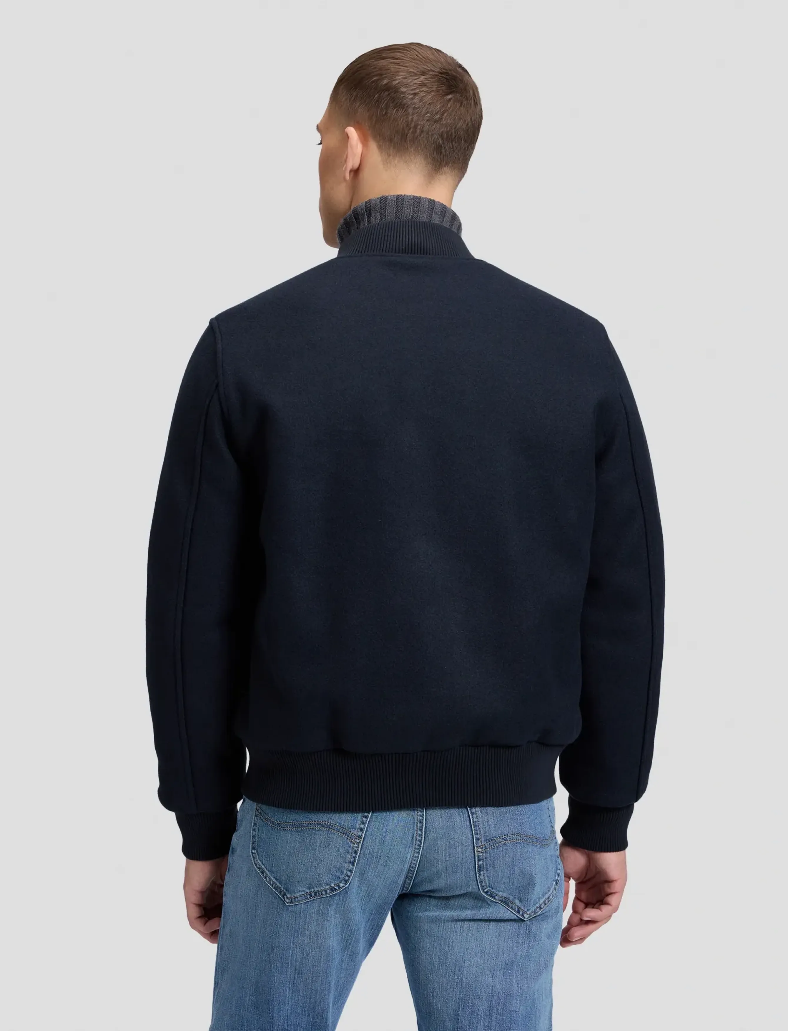 Lee Jeans - WOOL BOMBER - kevadjoped - black - 2