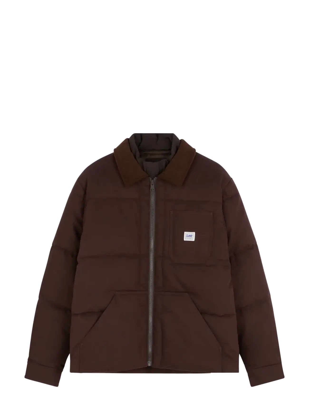 Lee Jeans - WORKWEAR PUFFER - chocolate torte - 1