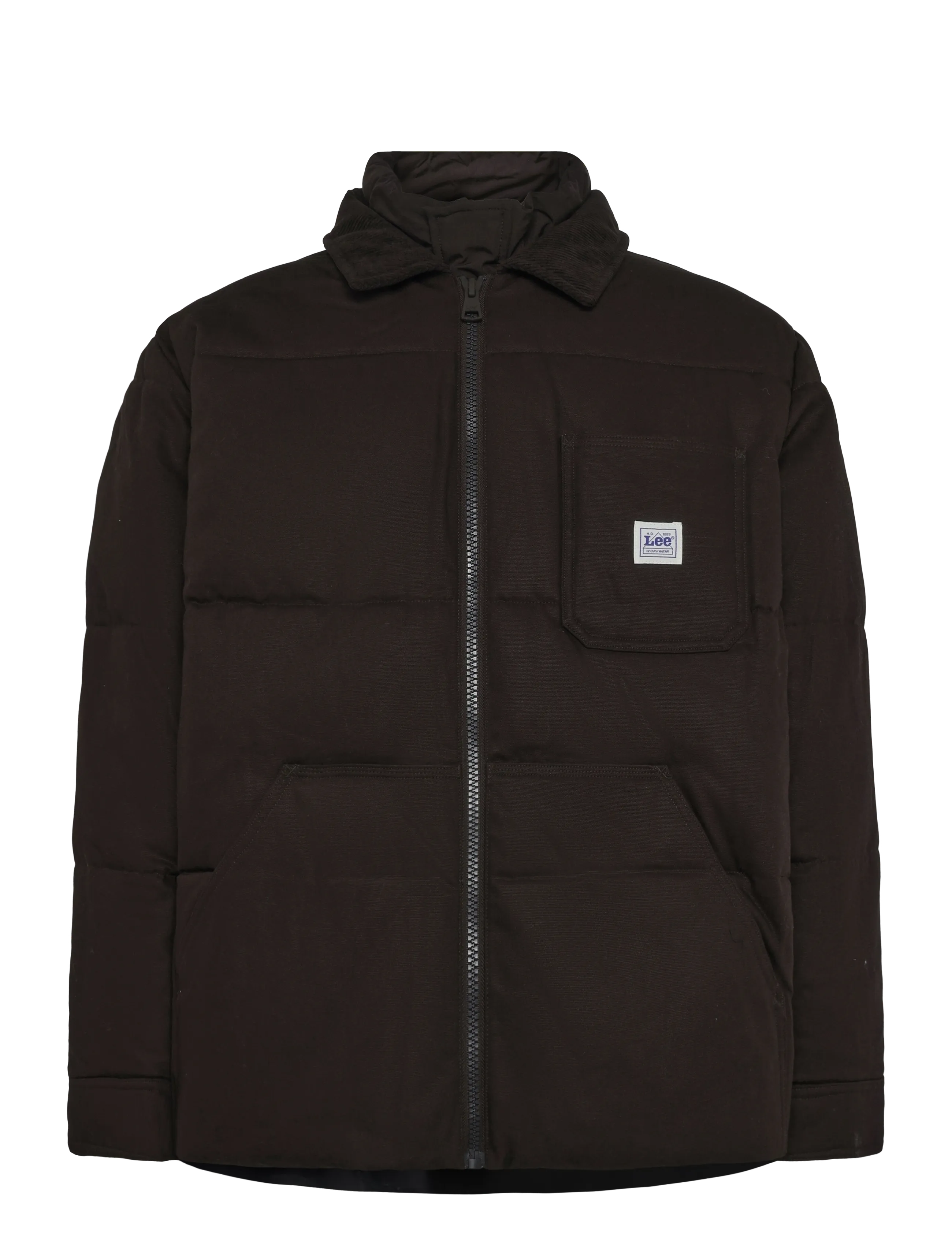 Lee Jeans - WORKWEAR PUFFER - höstjackor - chocolate torte - 1