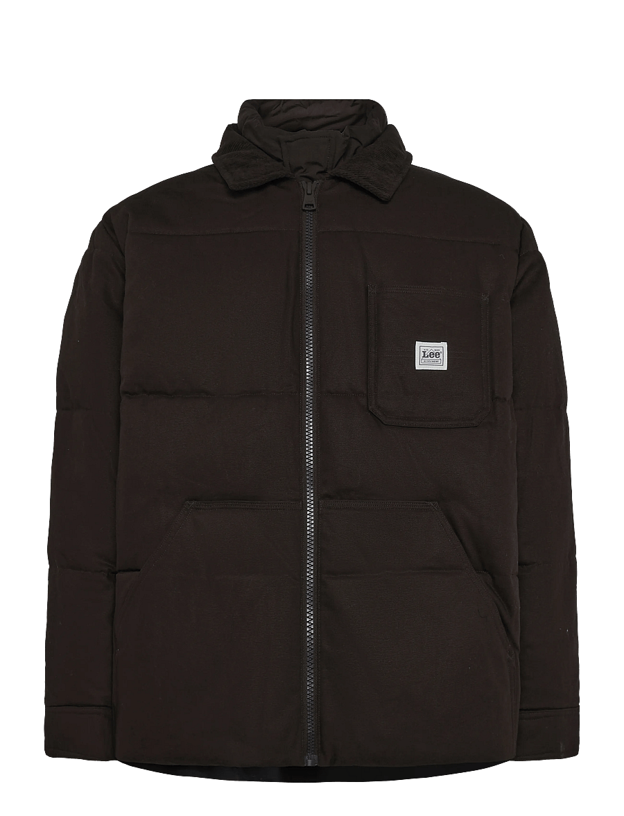 Lee Jeans - WORKWEAR PUFFER - höstjackor - chocolate torte - 1