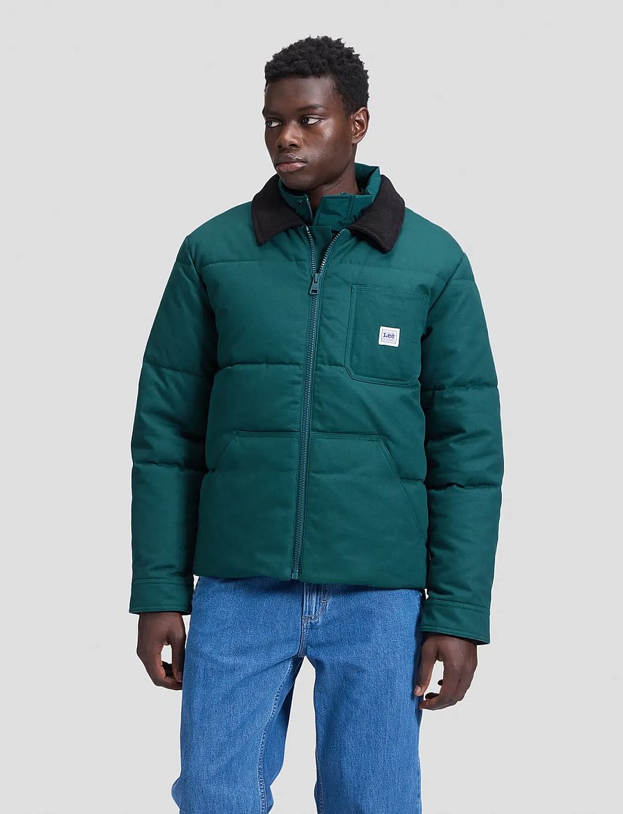 Lee Jeans - WORKWEAR PUFFER - efterårsjakker - ponderosa pine - 2