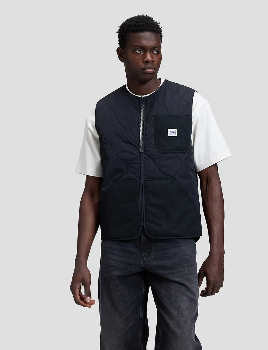 Lee Jeans - WORKWEAR VEST - veste - black - 0