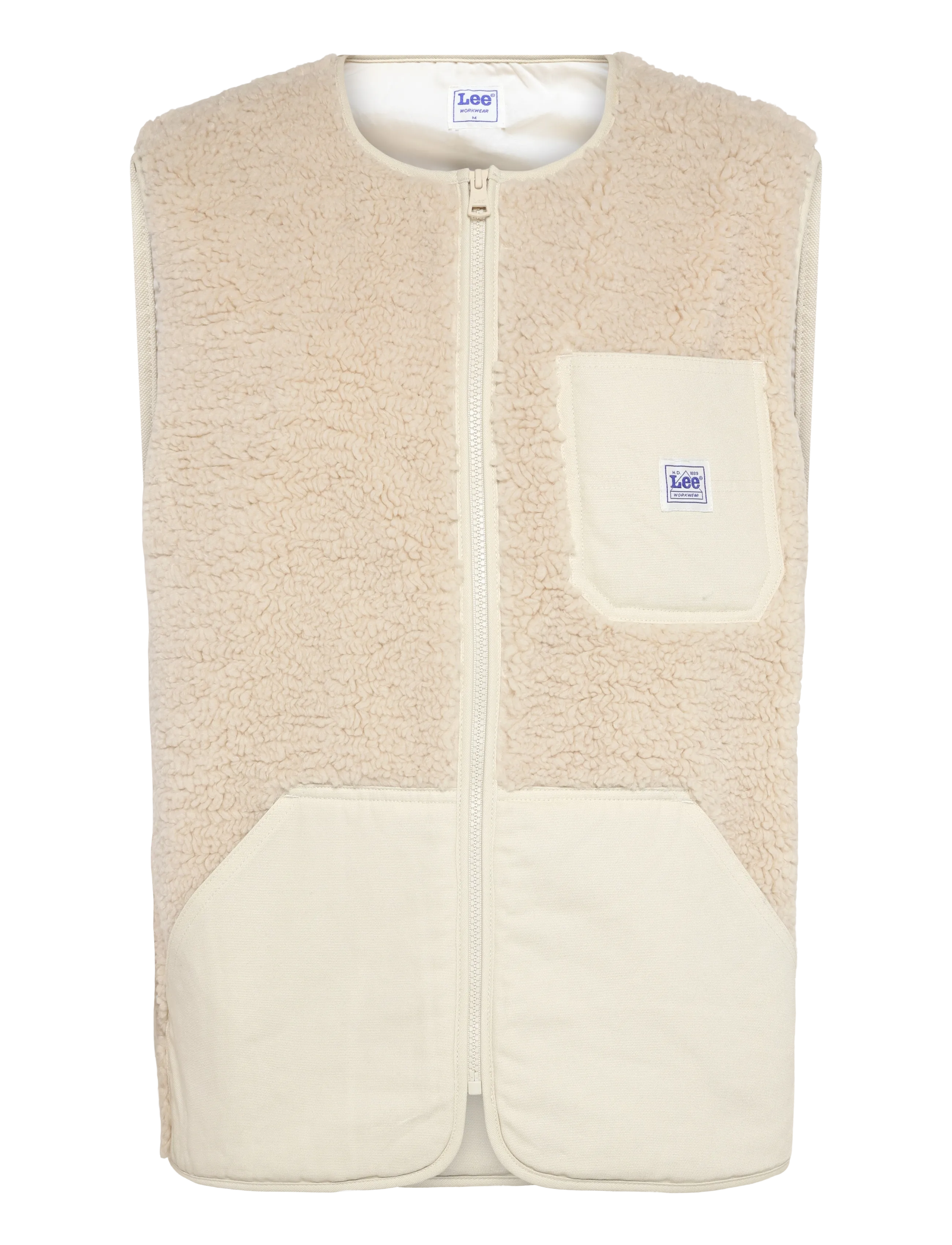 Lee Jeans - WORKWEAR VEST - westen - warm ecru - 1