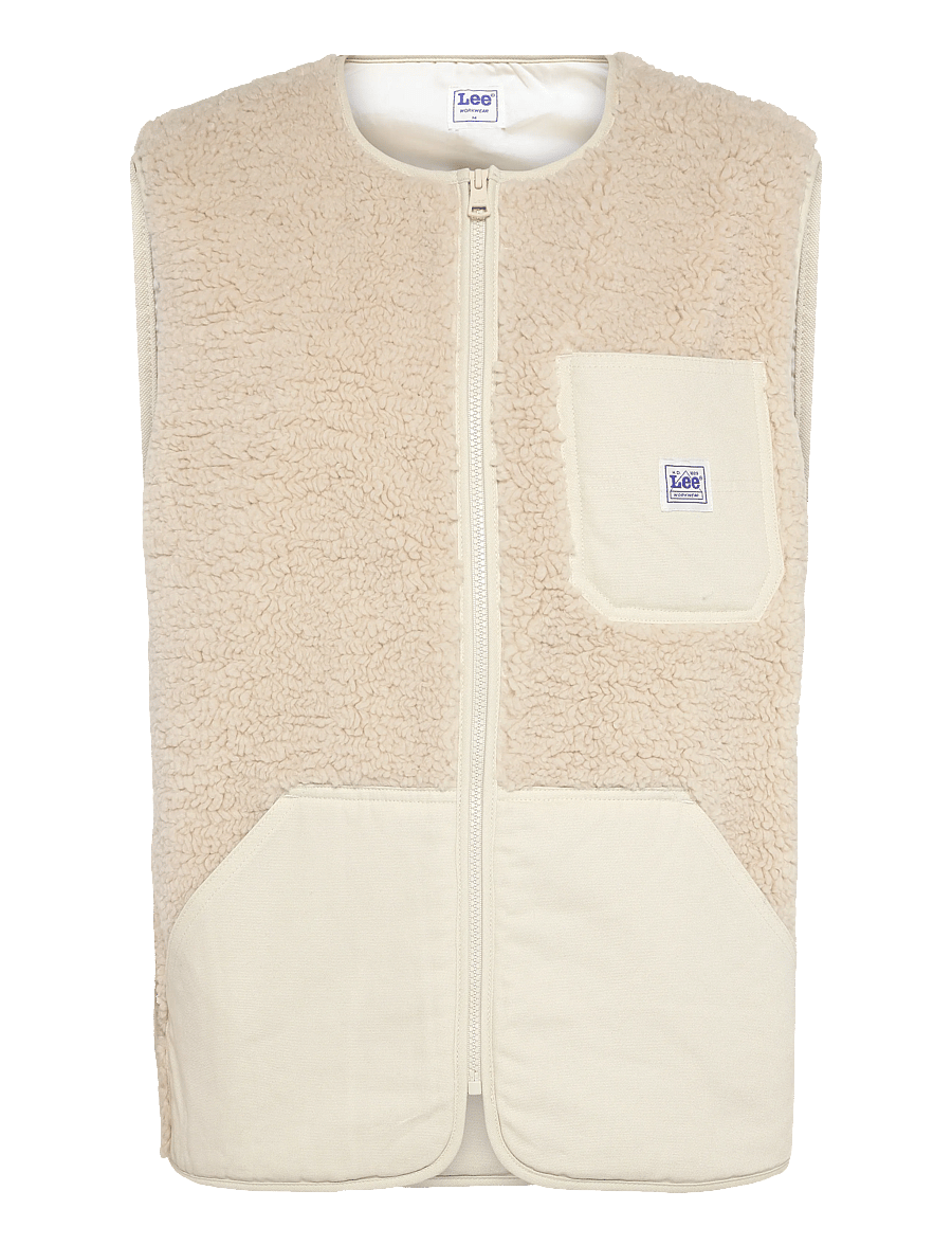 Lee Jeans - WORKWEAR VEST - westen - warm ecru - 1