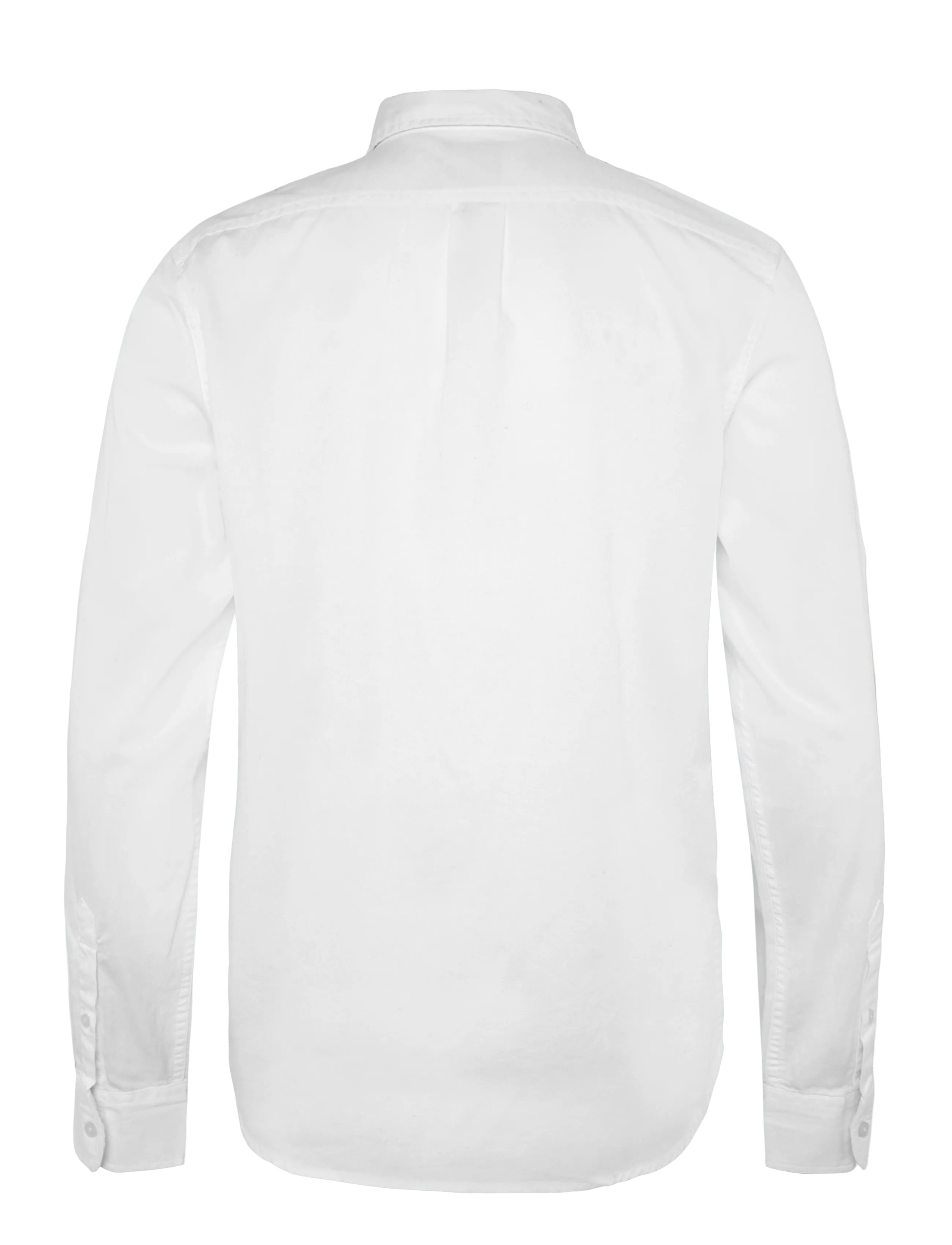 Lee Jeans - LS CLEAN SHIRT - vabaajasärgid - bright white - 2