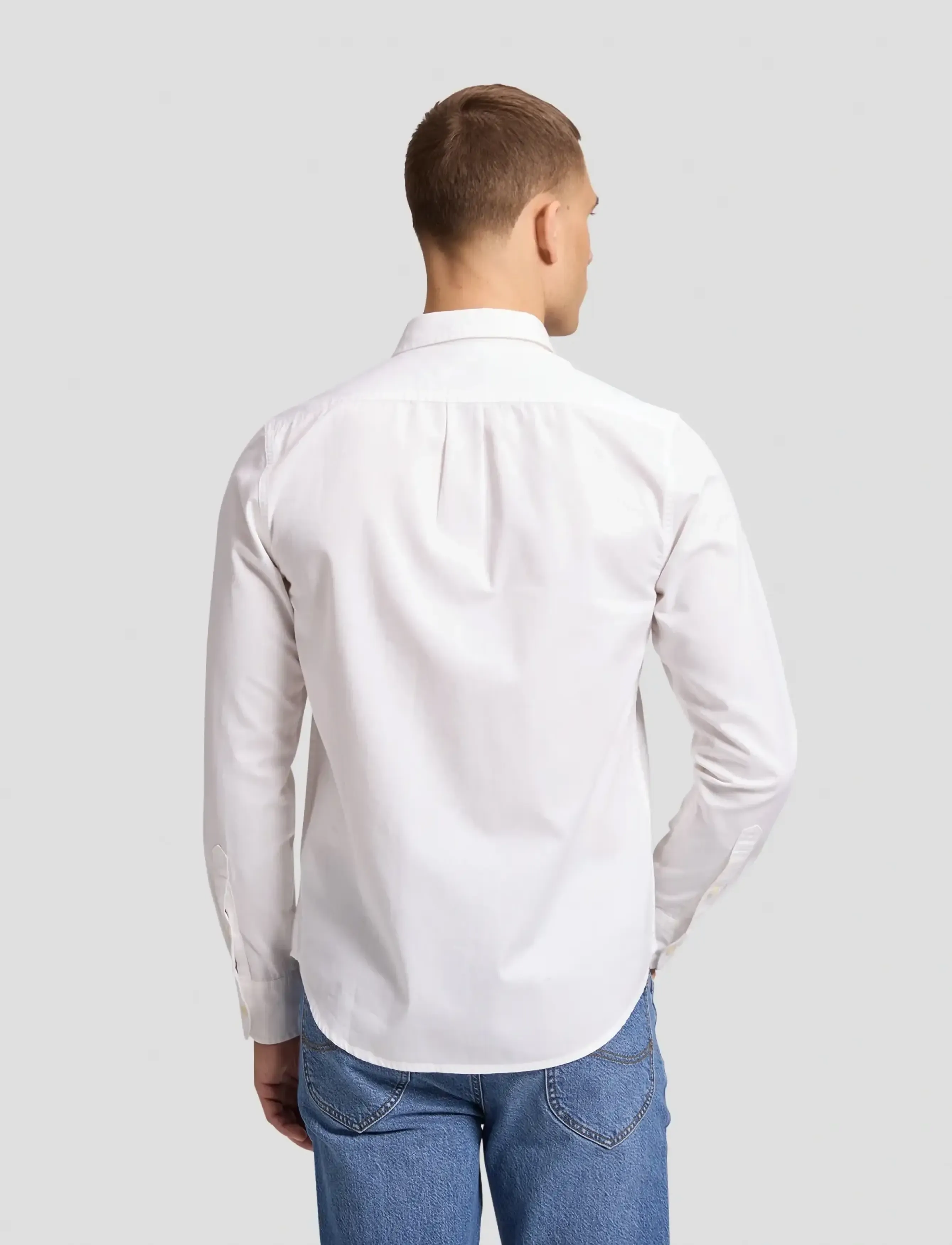 Lee Jeans - LS CLEAN SHIRT - casual hemden - bright white - 2