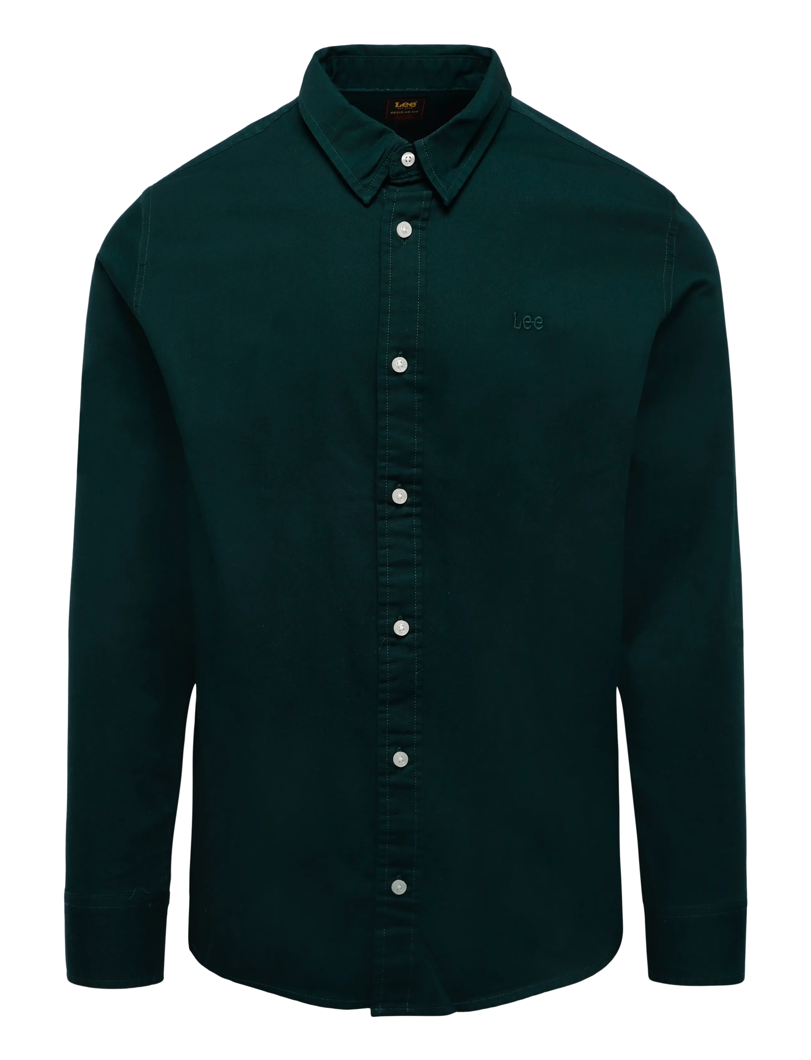 Lee Jeans LS CLEAN SHIRT - Särgid - JADE FOREST / green