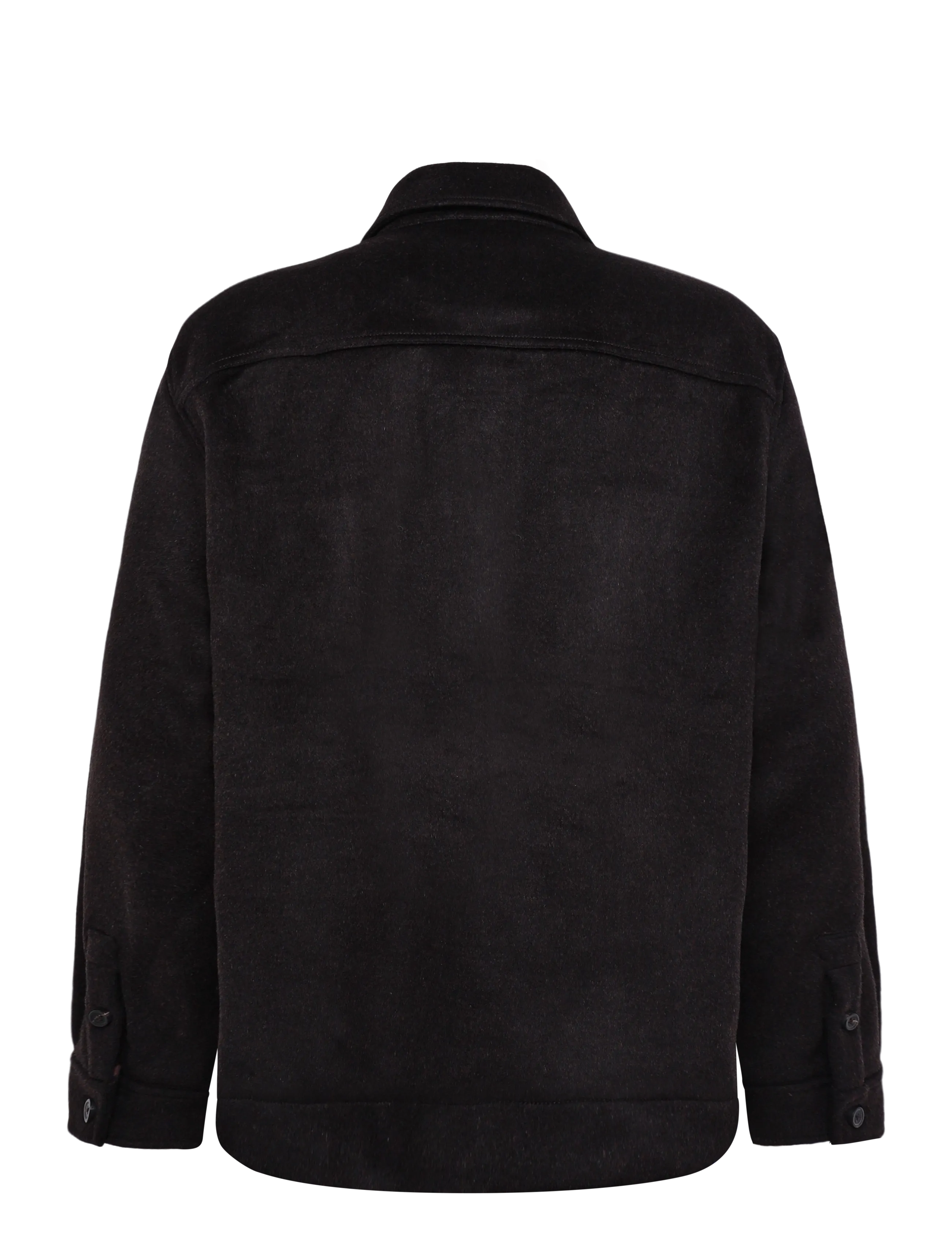 Lee Jeans - UTILITY WOOL SHIRT - jackets - chocolate torte - 2