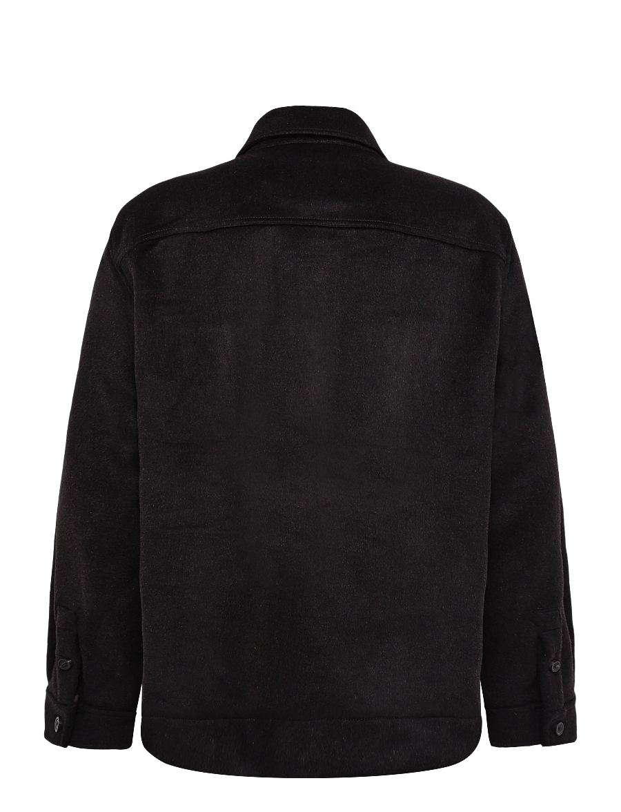 Lee Jeans - UTILITY WOOL SHIRT - jackets - chocolate torte - 2