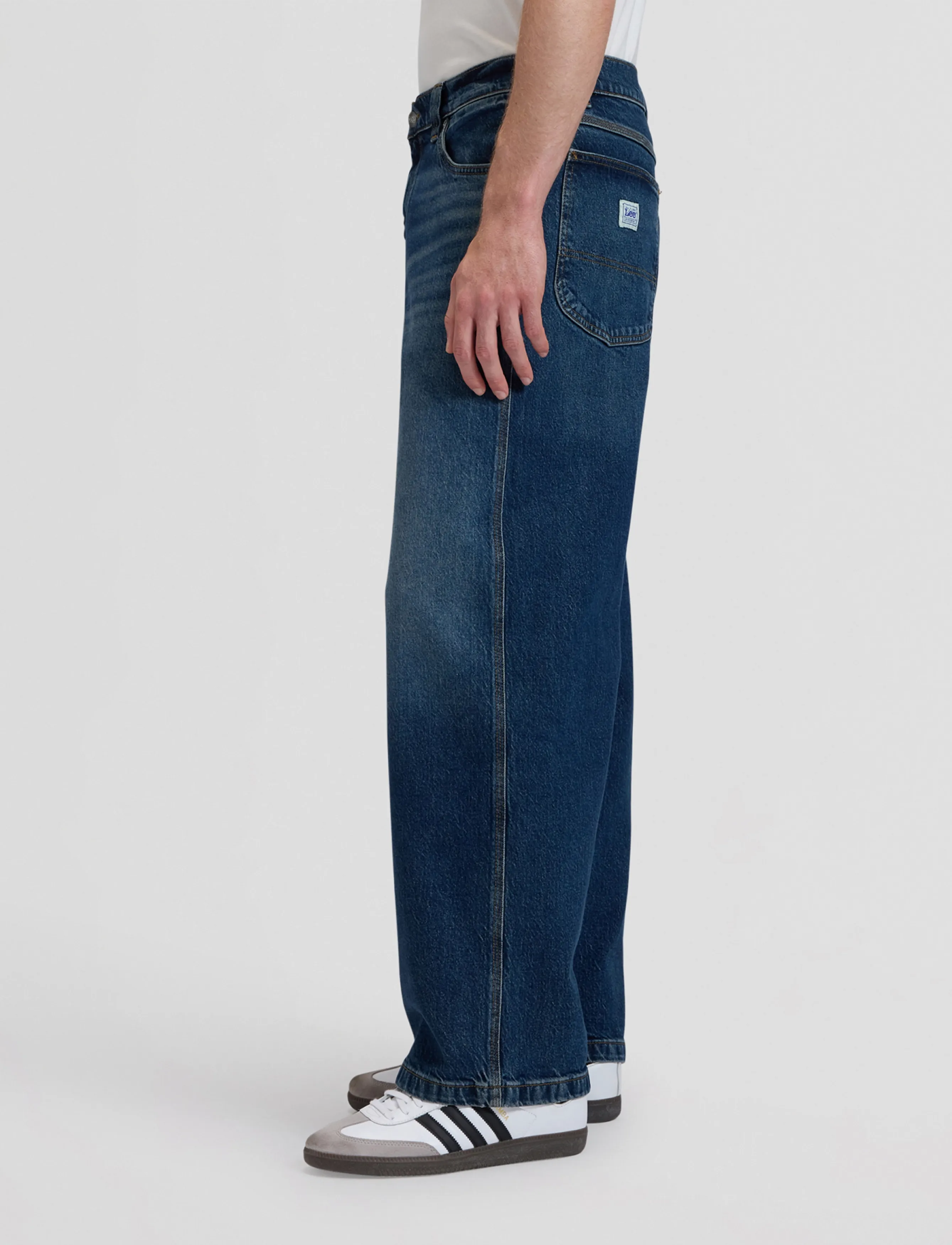 Lee Jeans - WORKWEAR SUPER BAGGY - give me the blues - 4