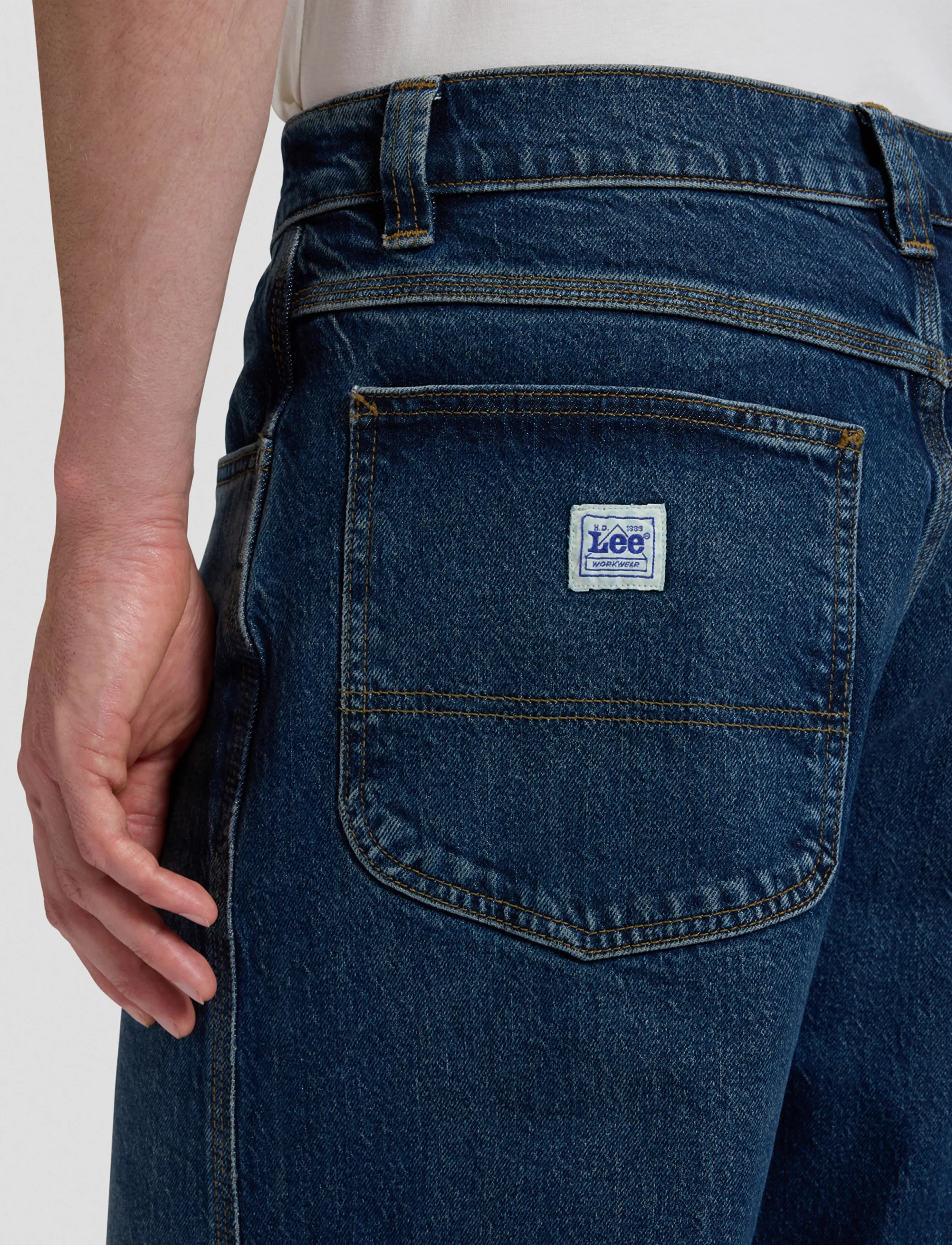 Lee Jeans - WORKWEAR SUPER BAGGY - give me the blues - 5