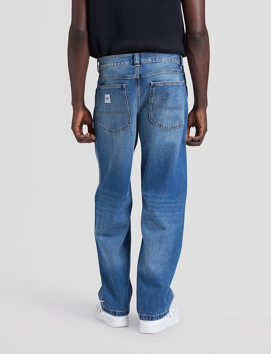 Lee Jeans - WORKWEAR HENRY - weite jeans - lucky blue - 3