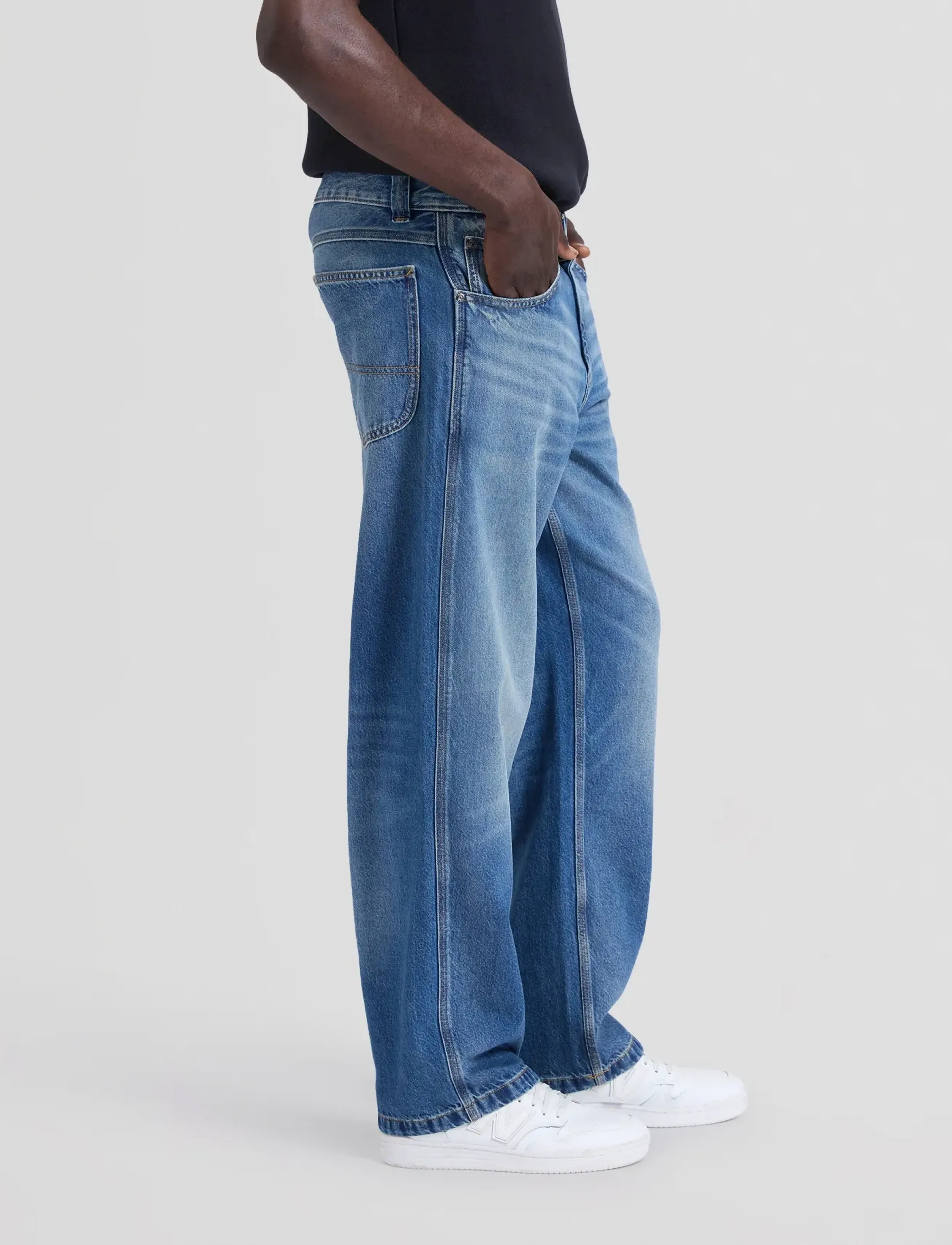 Lee Jeans - WORKWEAR HENRY - loose jeans - lucky blue - 4