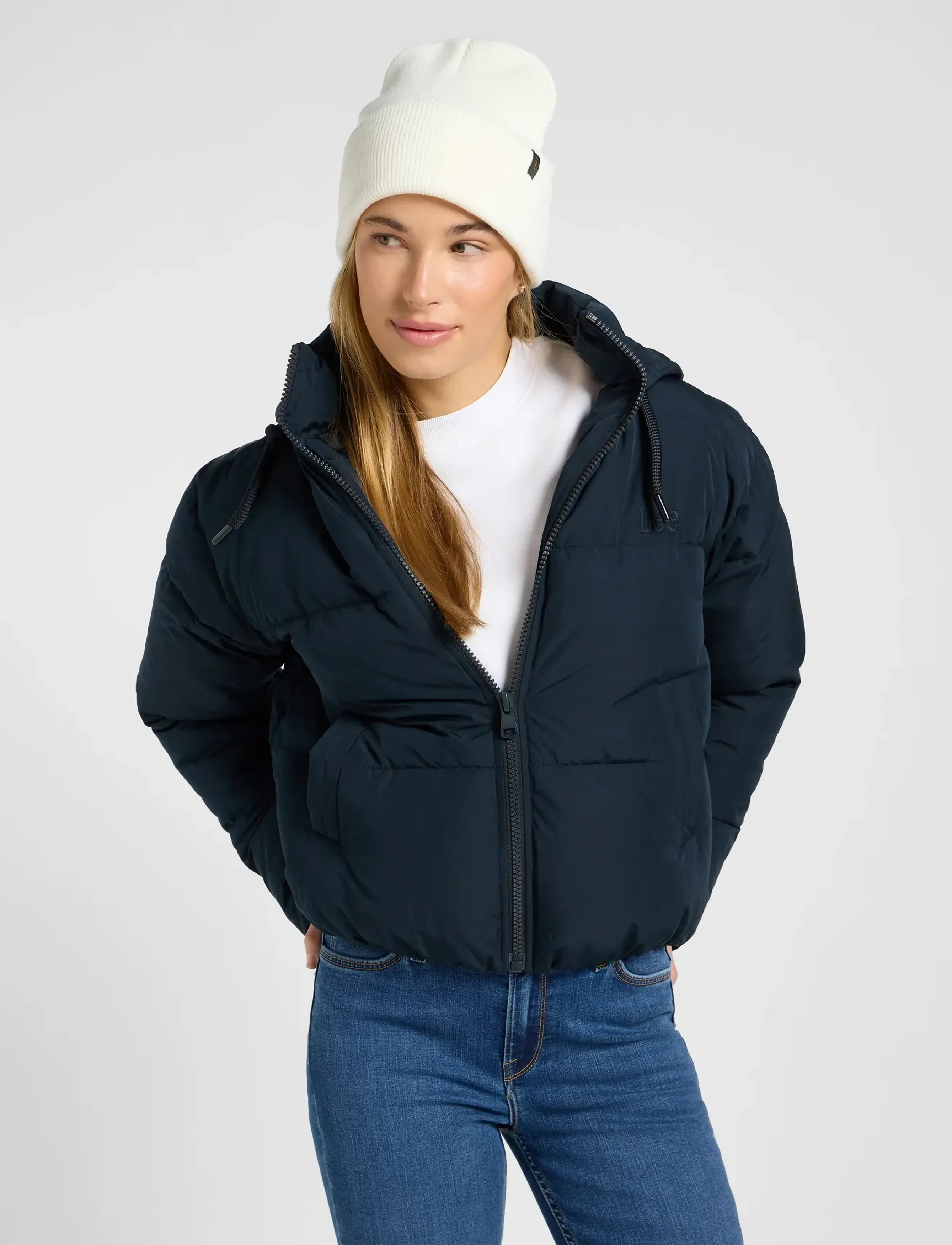 Lee Jeans BEANIE - Accessoires - ECRU / cream