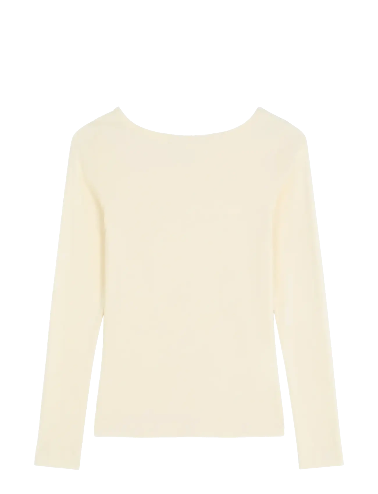 Lee Jeans - LS BOAT NECK TEE - långärmade toppar - ecru - 1