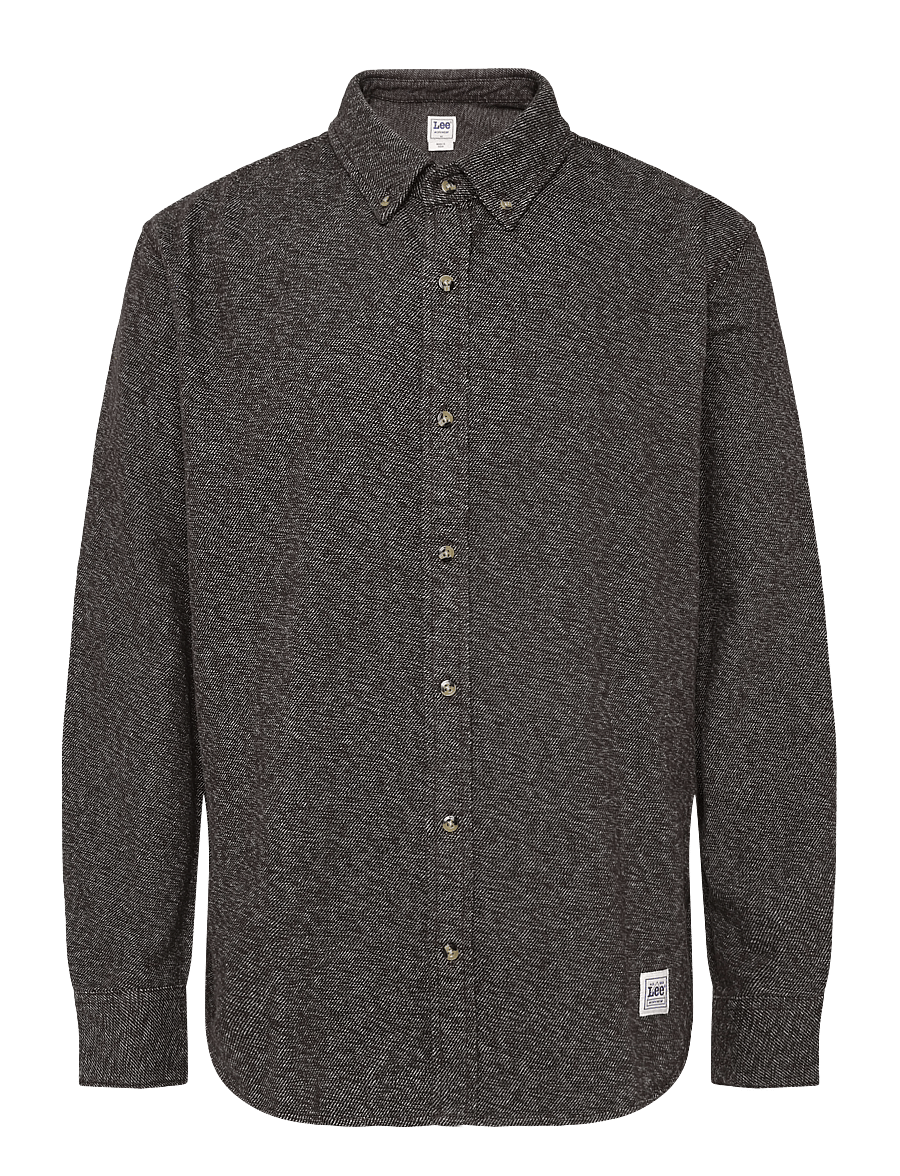 Lee Jeans - WORKWEAR BUTTON DOWN - jeansskjortor - chocolate torte - 1