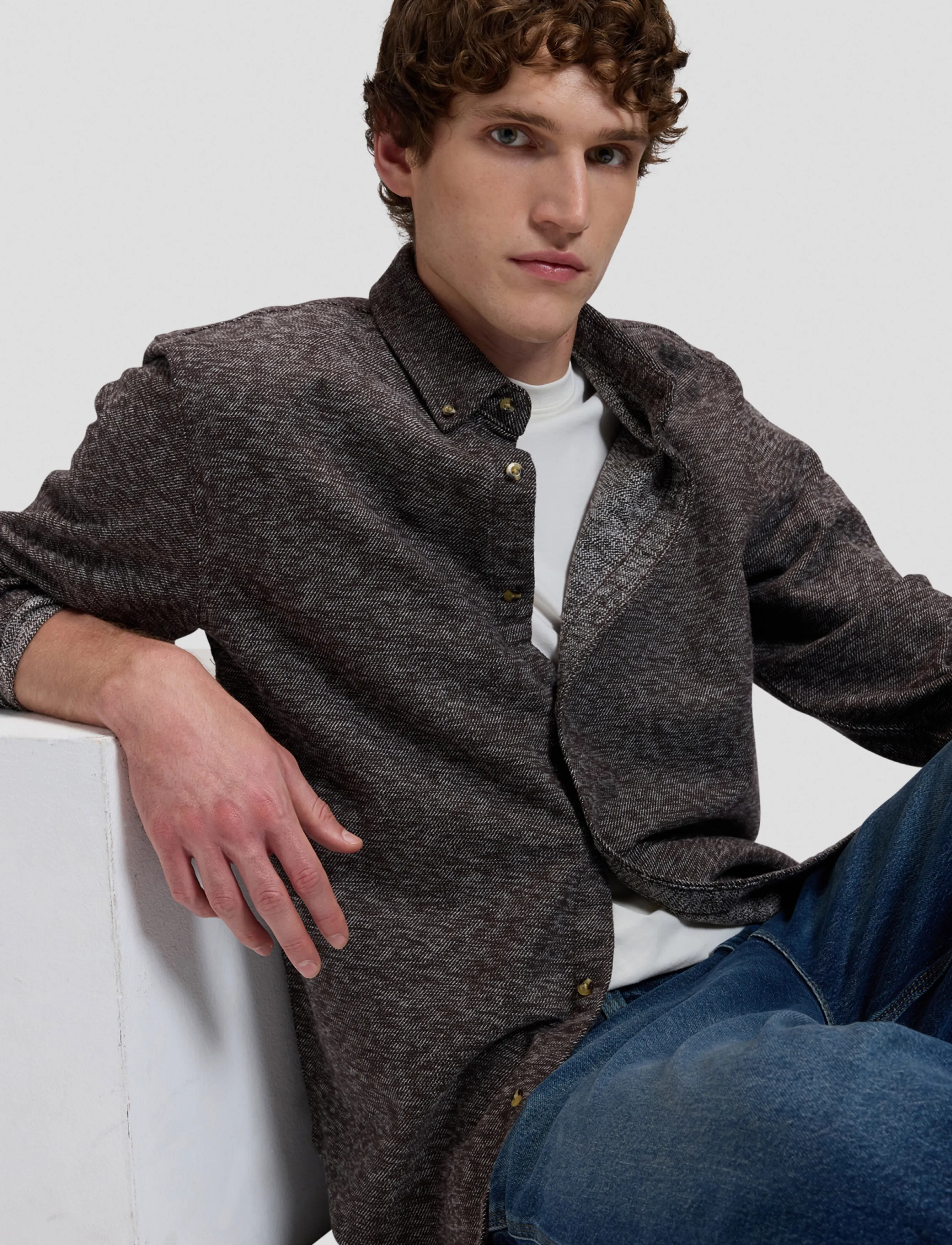 Lee Jeans Workwear Button Down jeansskjortor herr – bild 6