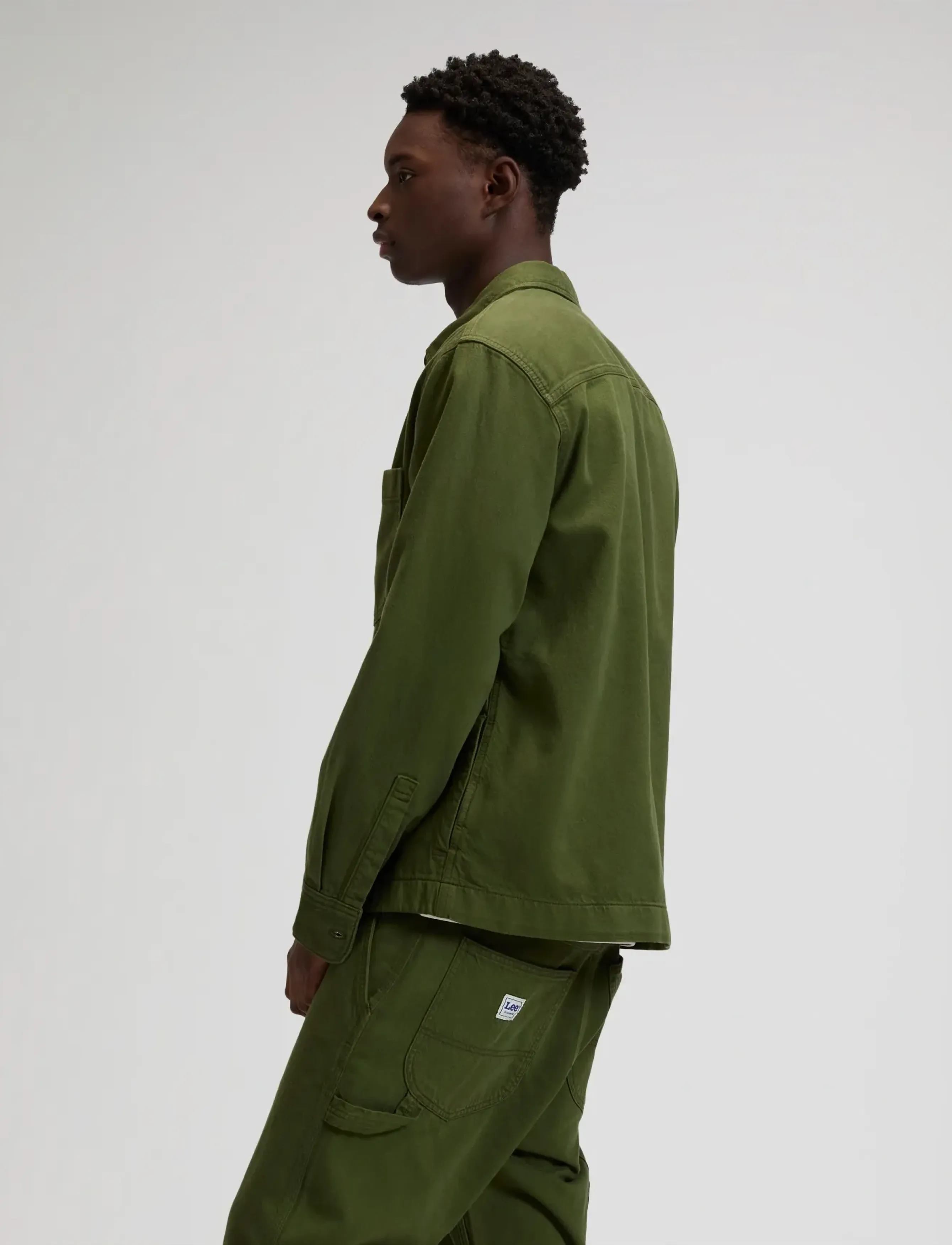 Lee Jeans - CAROLINA OVERSHIRT - forårsjakker - rifle green - 4