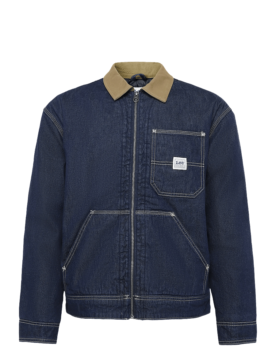 Lee Jeans - 91W LINED WW JACKET - voodriga teksatagid - rinse - 1