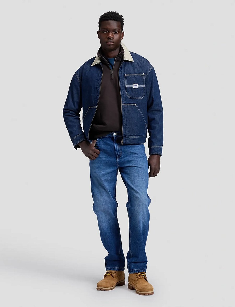 Lee Jeans - 91W LINED WW JACKET - voodriga teksatagid - rinse - 3