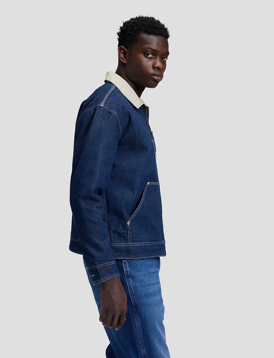 Lee Jeans - 91W LINED WW JACKET - voodriga teksatagid - rinse - 5