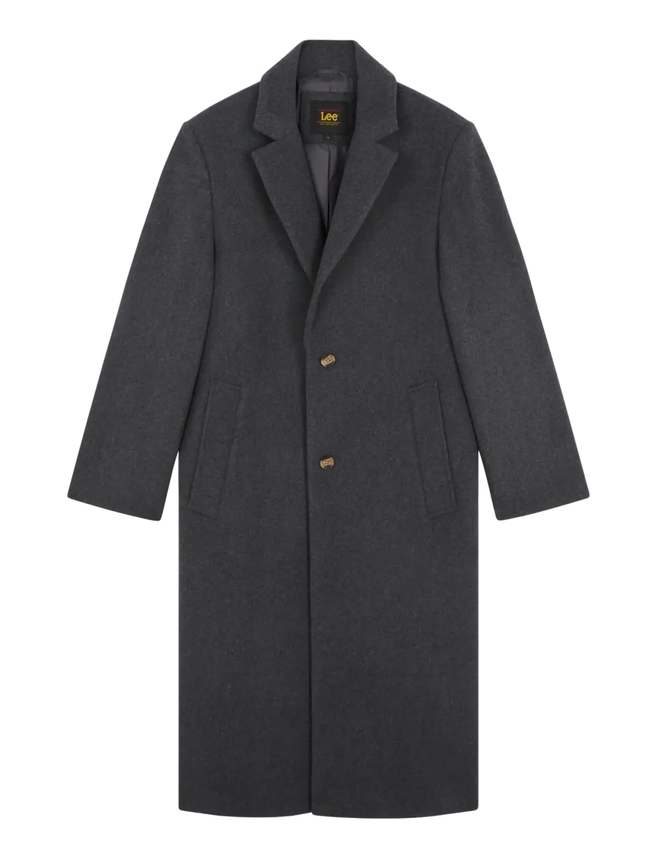 Lee Jeans - LONG WOOL CAR COAT - heather grey - 1