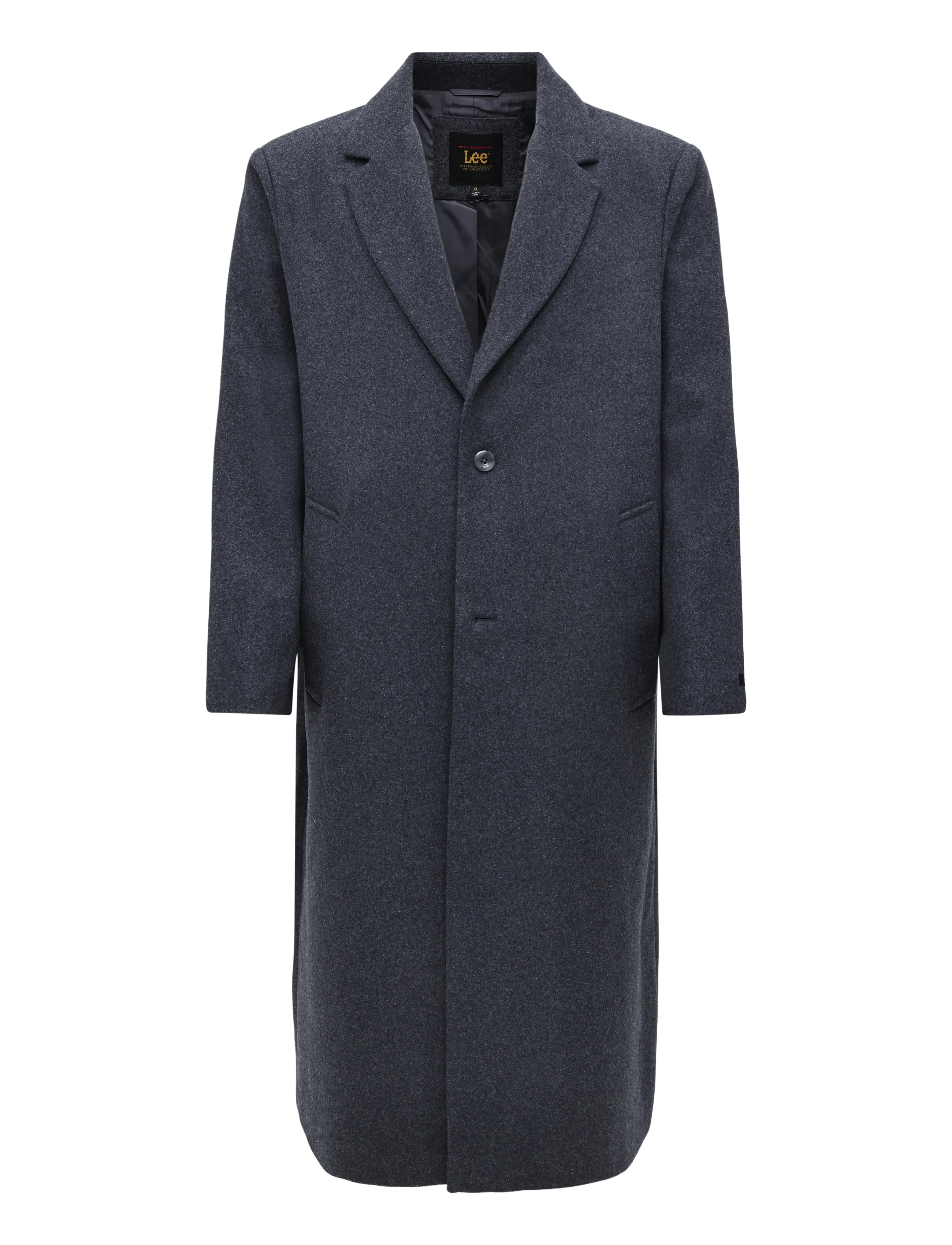 Lee Jeans LONG WOOL CAR COAT - Mantlid - HEATHER GREY / grey