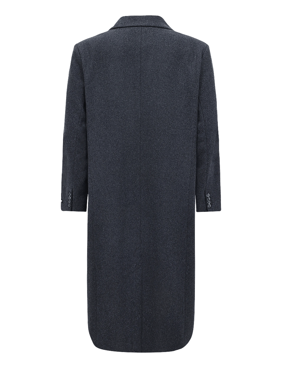 Lee Jeans - LONG WOOL CAR COAT - winterjacken - heather grey - 2