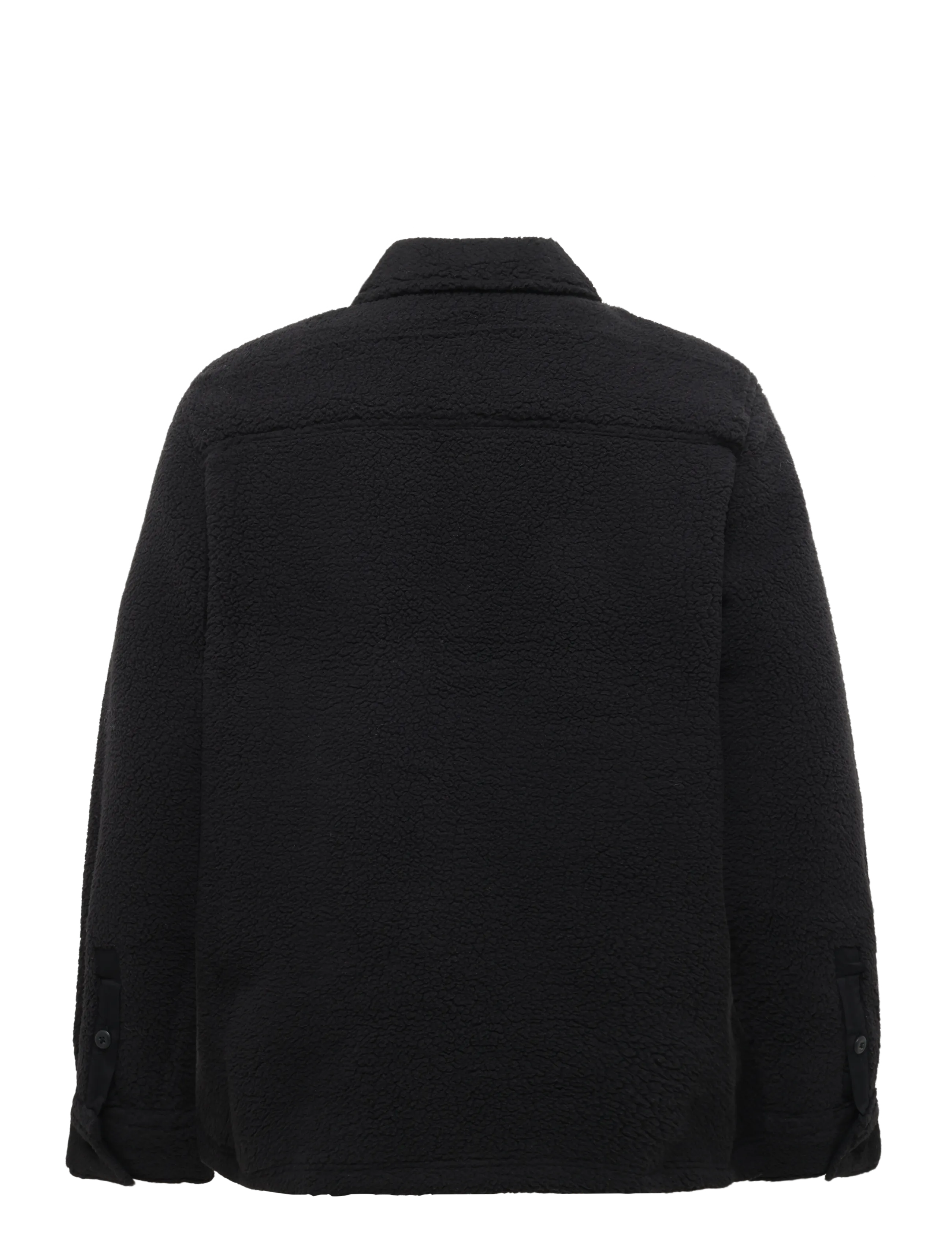 Lee Jeans - MIXED SHERPA OVERSHIRT - light jackets - black - 2