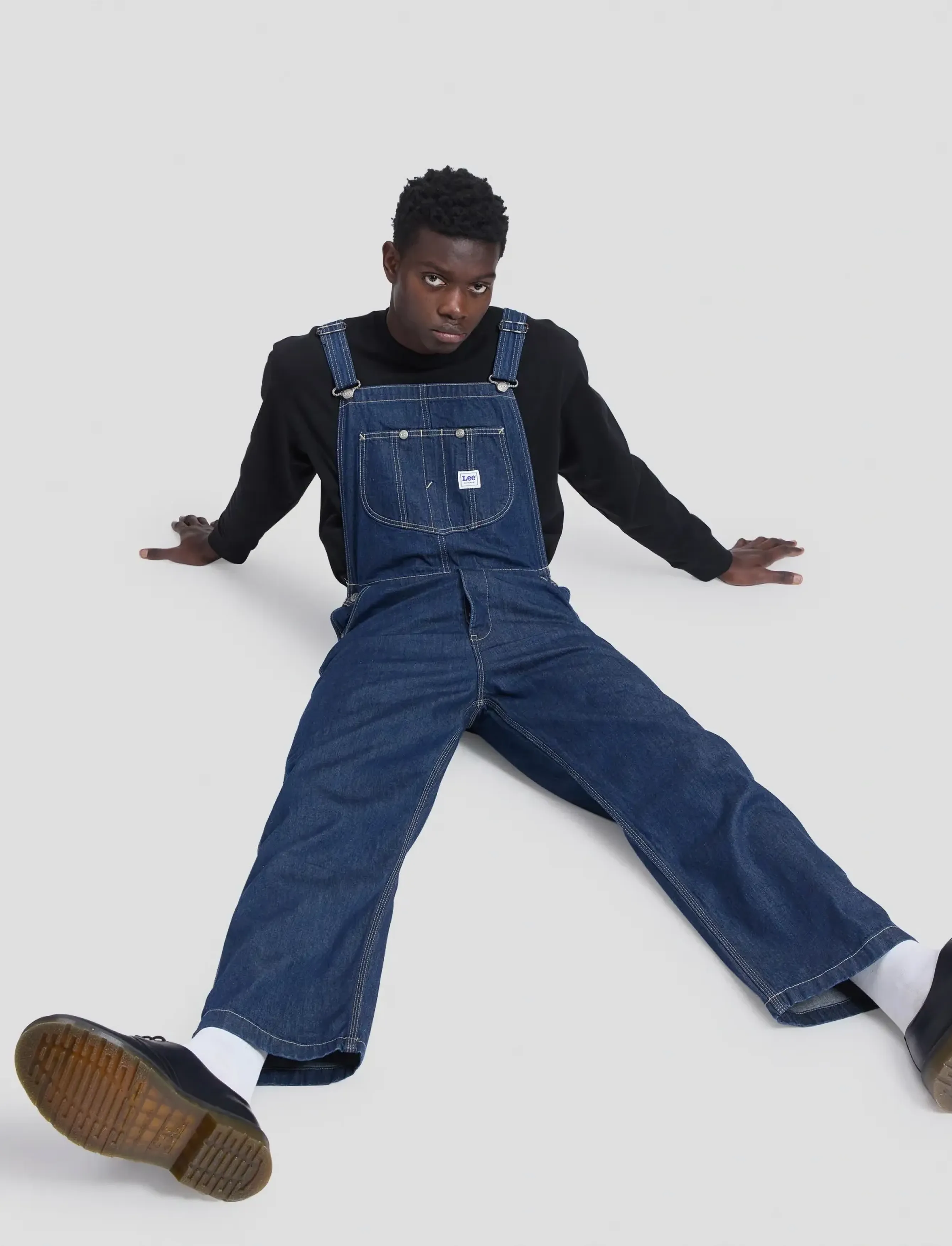 Lee Jeans - LEE BIB - regular jeans - rinse - 3