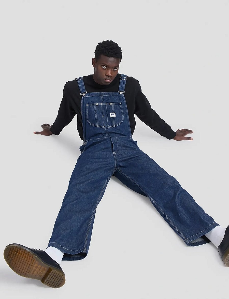 Lee Jeans - LEE BIB - regular jeans - rinse - 3