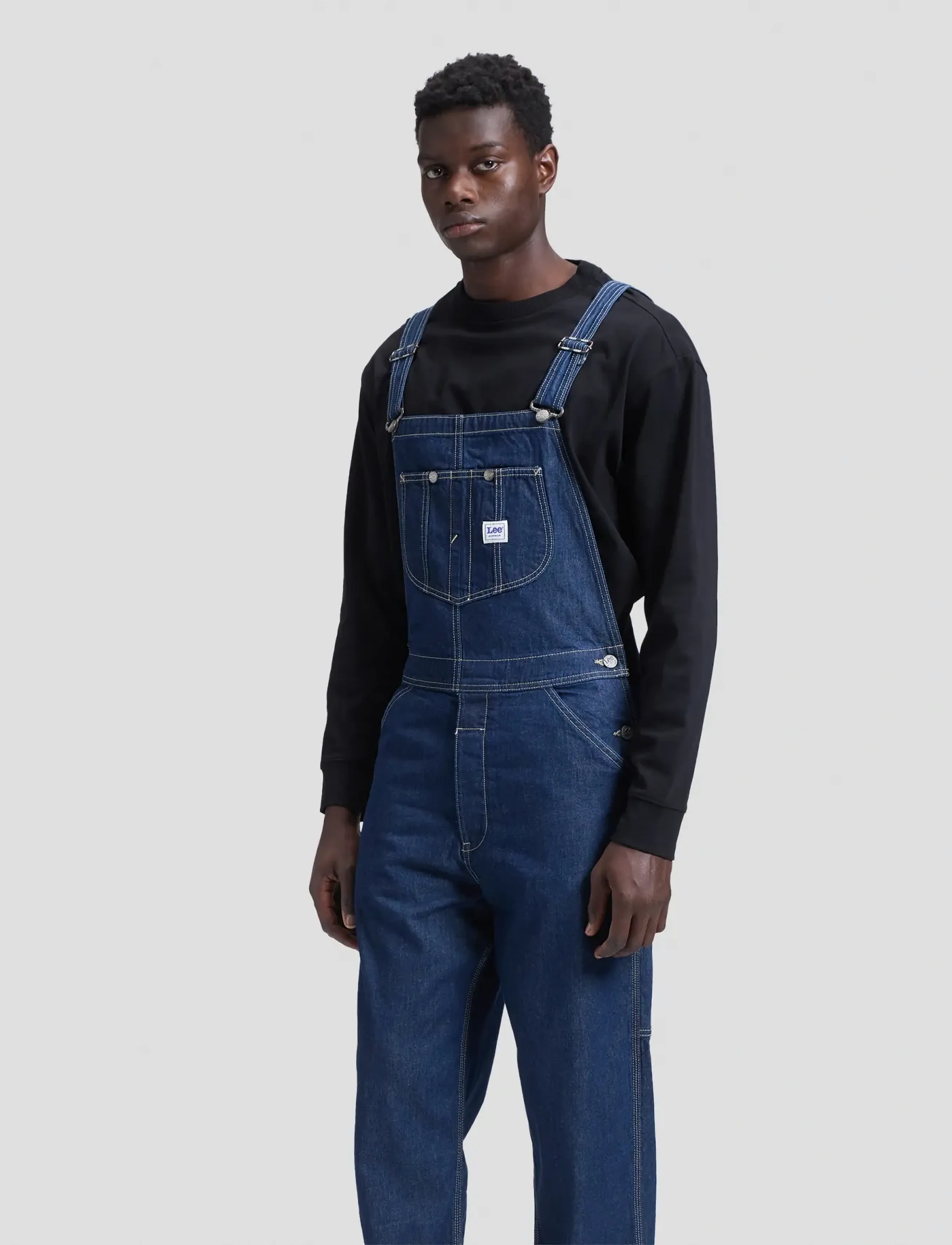 Lee Jeans - LEE BIB - regular jeans - rinse - 5