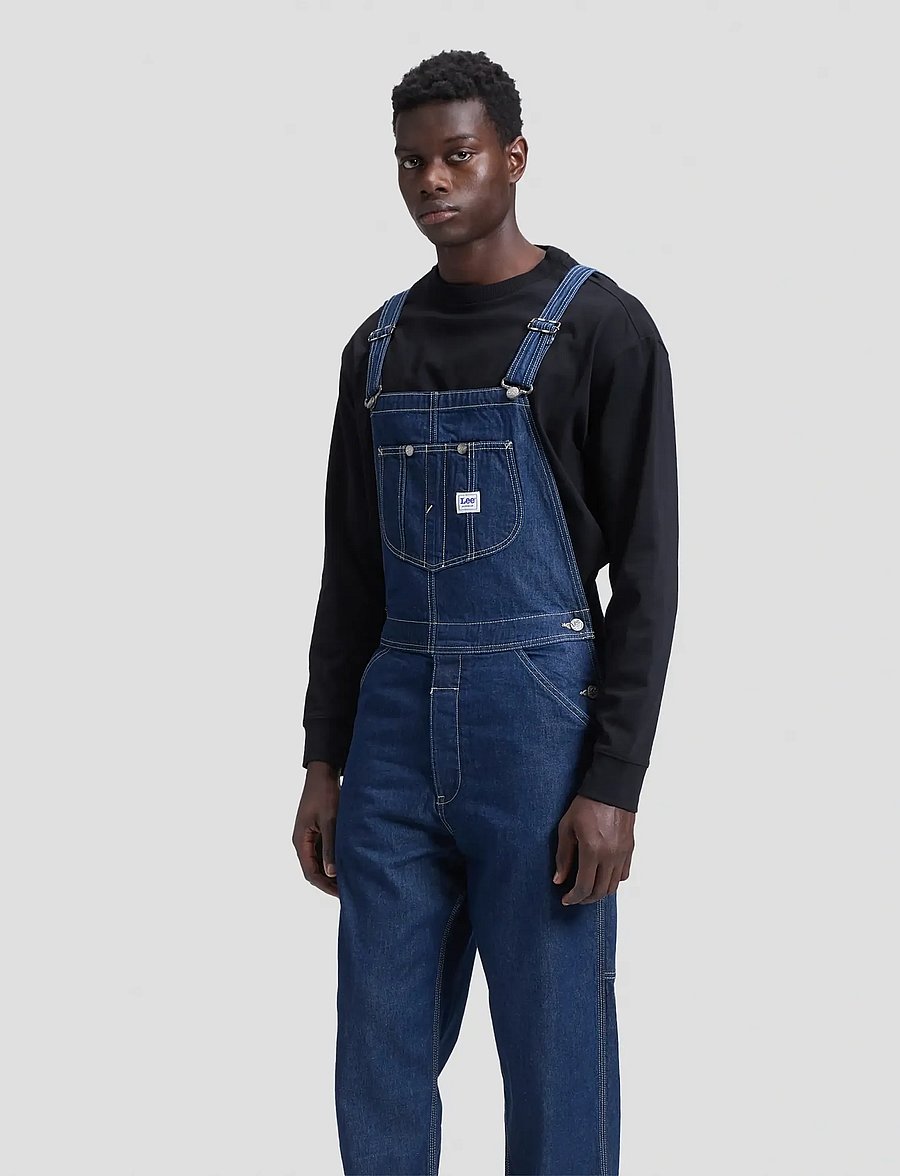 Lee Jeans - LEE BIB - regular jeans - rinse - 5